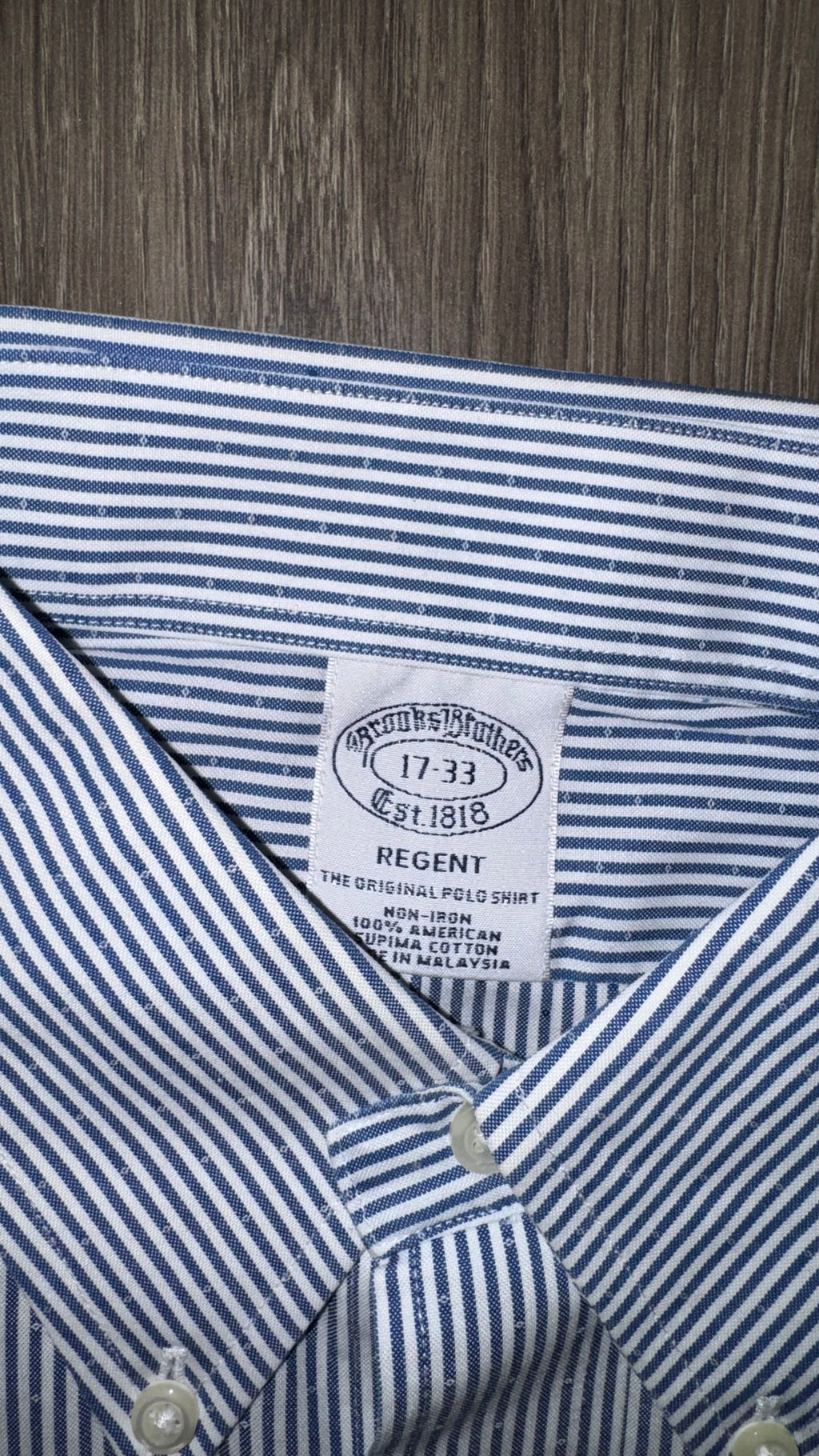 CAMISA BROOKS BROTHERS