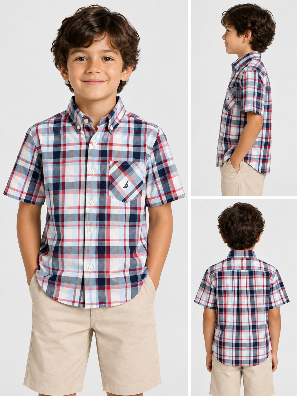 CAMISA NIÑO NÁUTICA