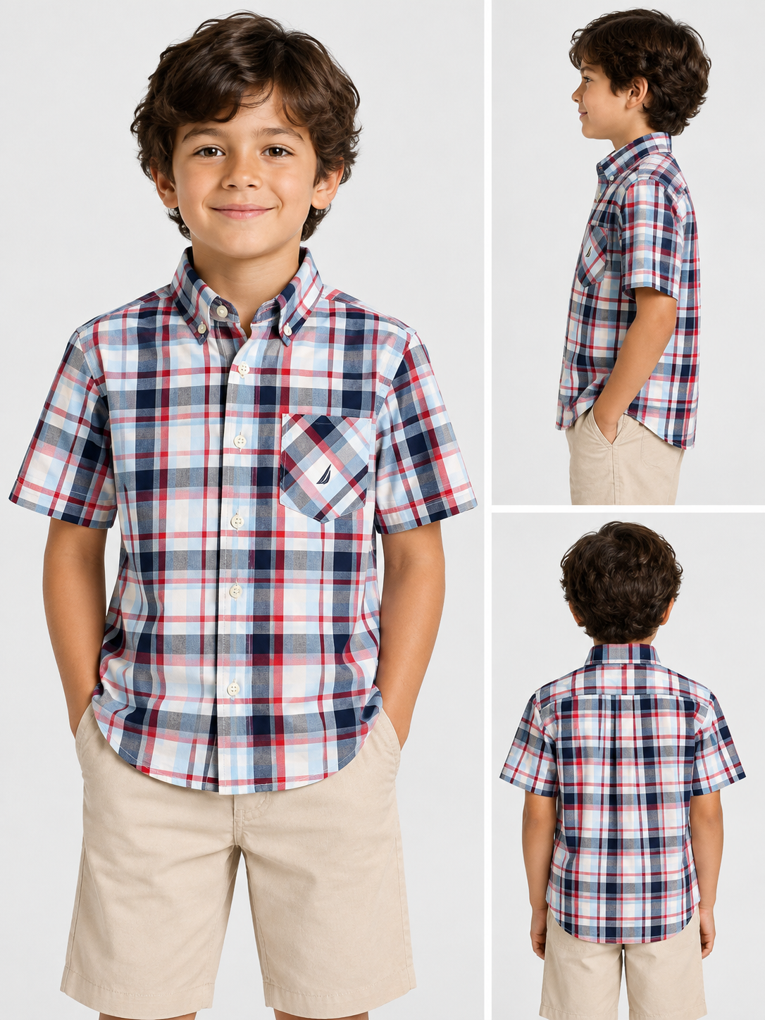 CAMISA NIÑO NÁUTICA