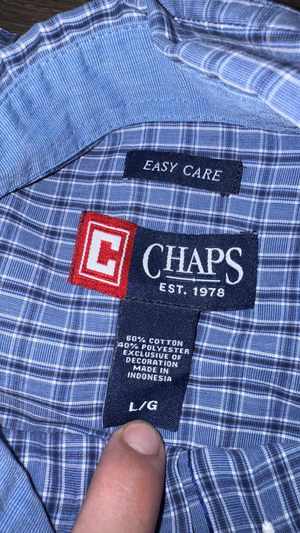 CAMISA CHAPS