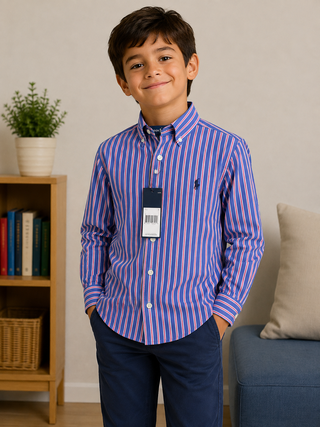 CAMISA NIÑO RALPH LAUREN