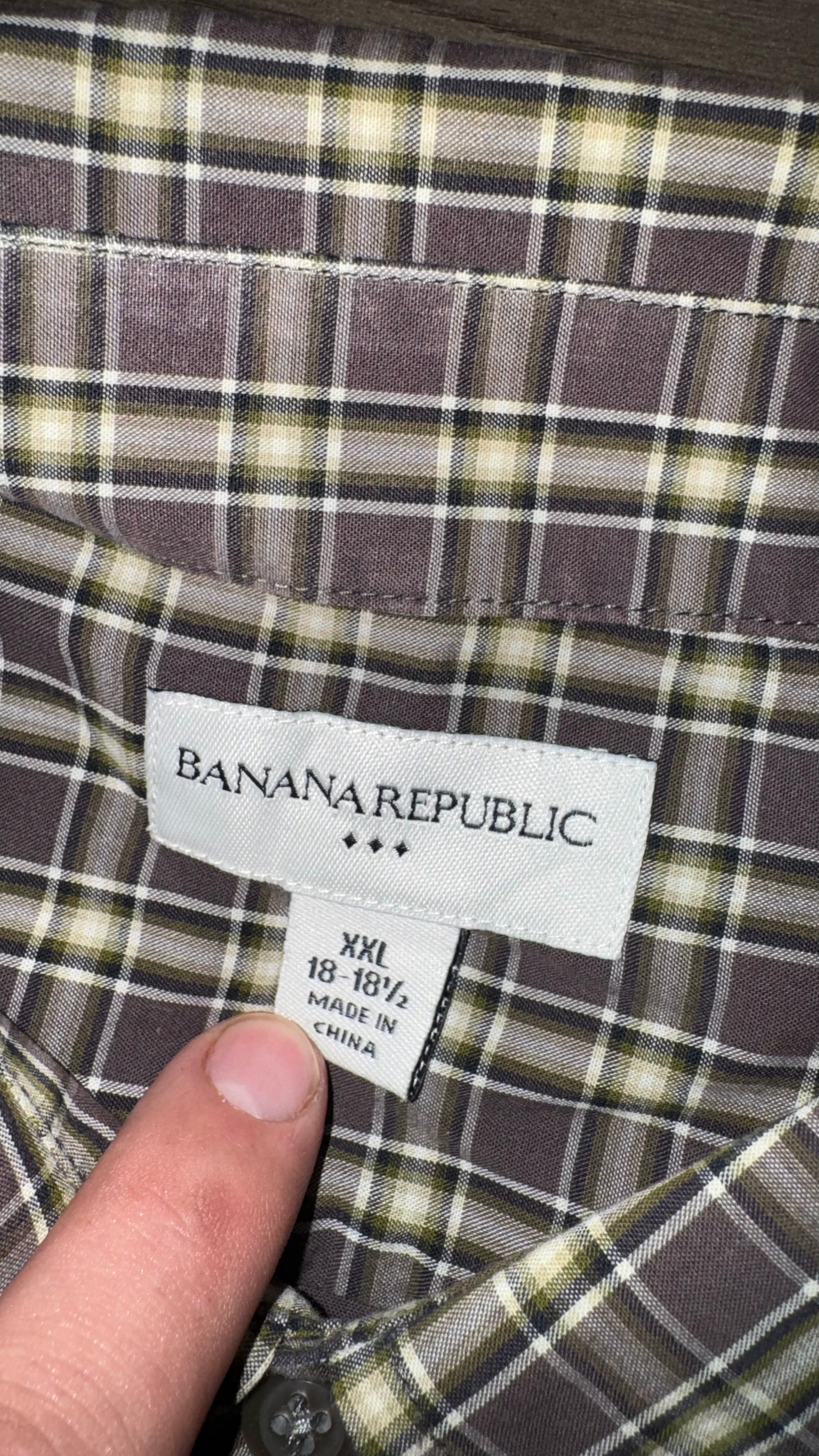 CAMISA BANANA REPUBLIC
