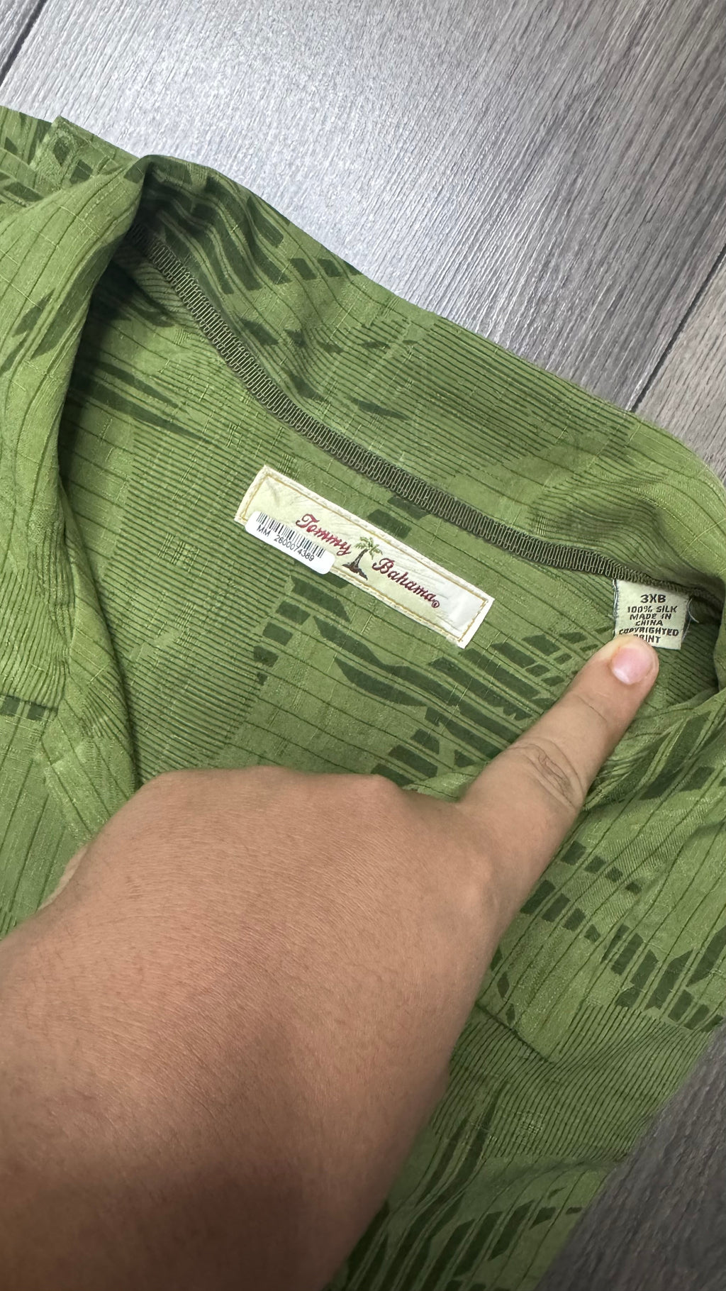 3XL CAMISA TOMMY BAHAMA