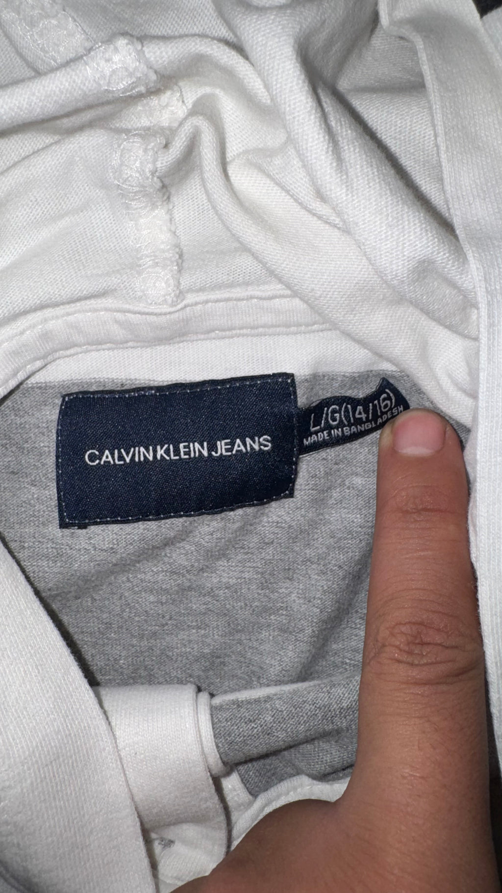 SUDADERA NIÑO CALVIN KLEIN