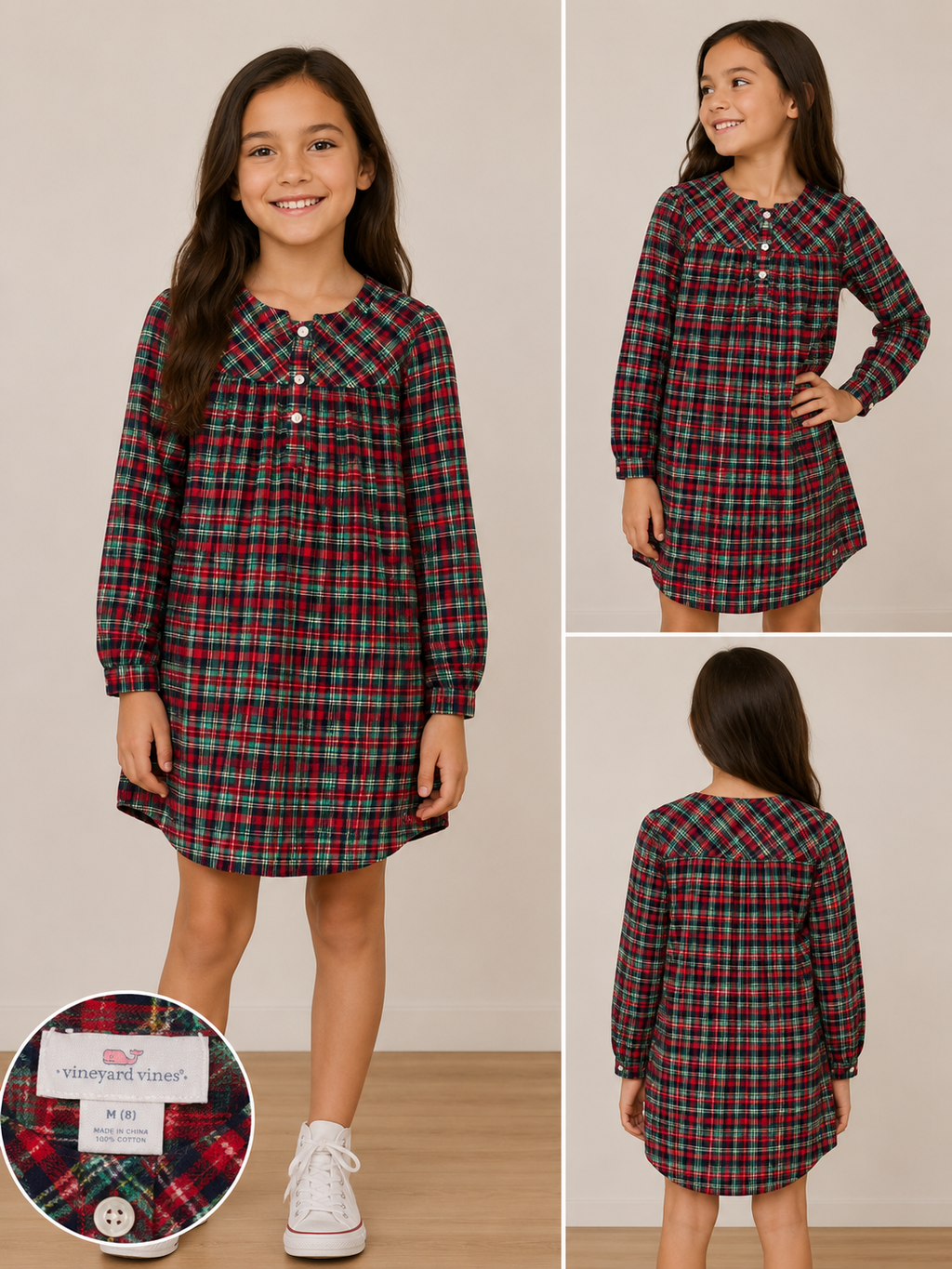 VESTIDO NIÑA VINEYARD VINES