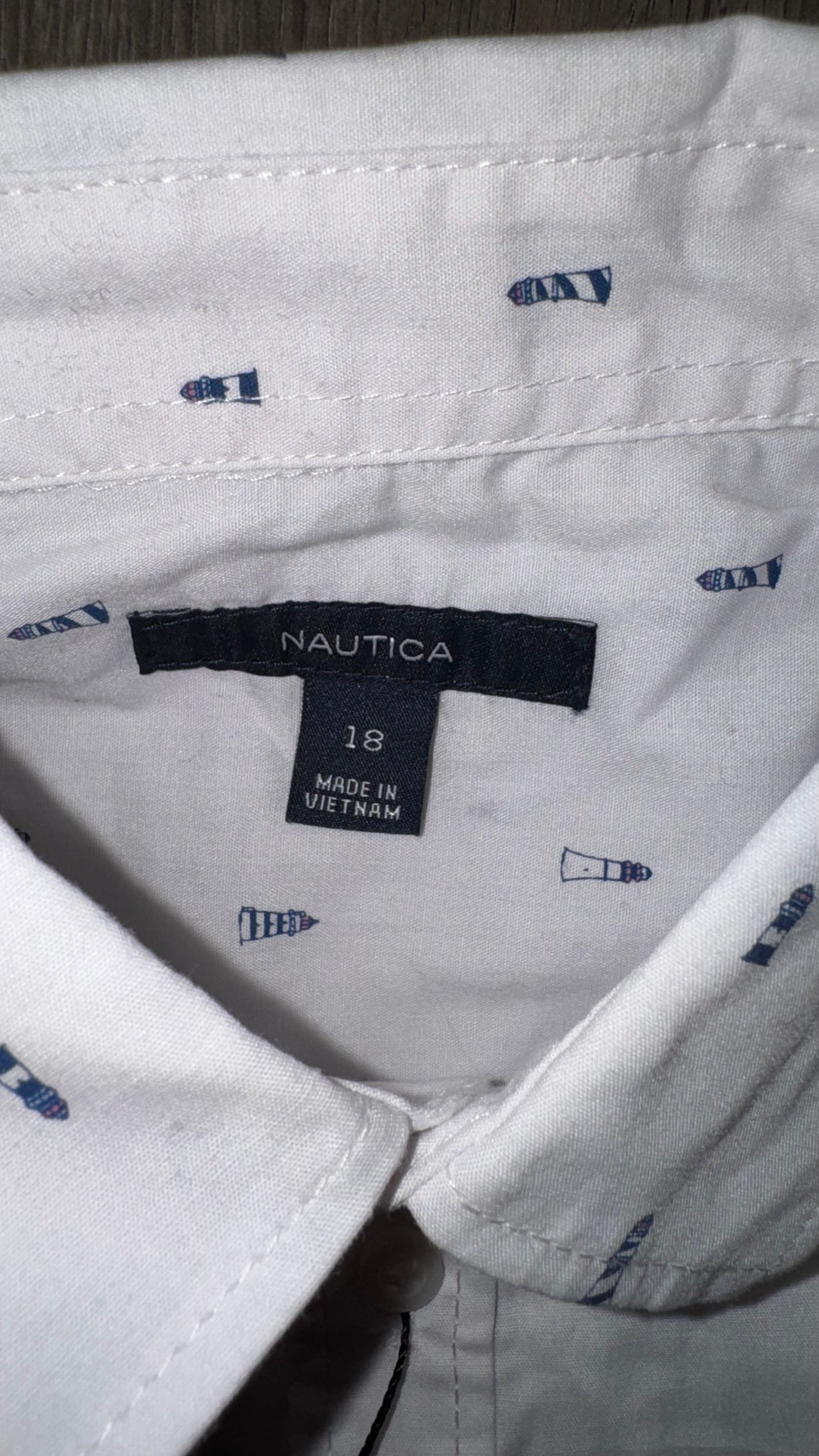 CAMISA NIÑO NÁUTICA