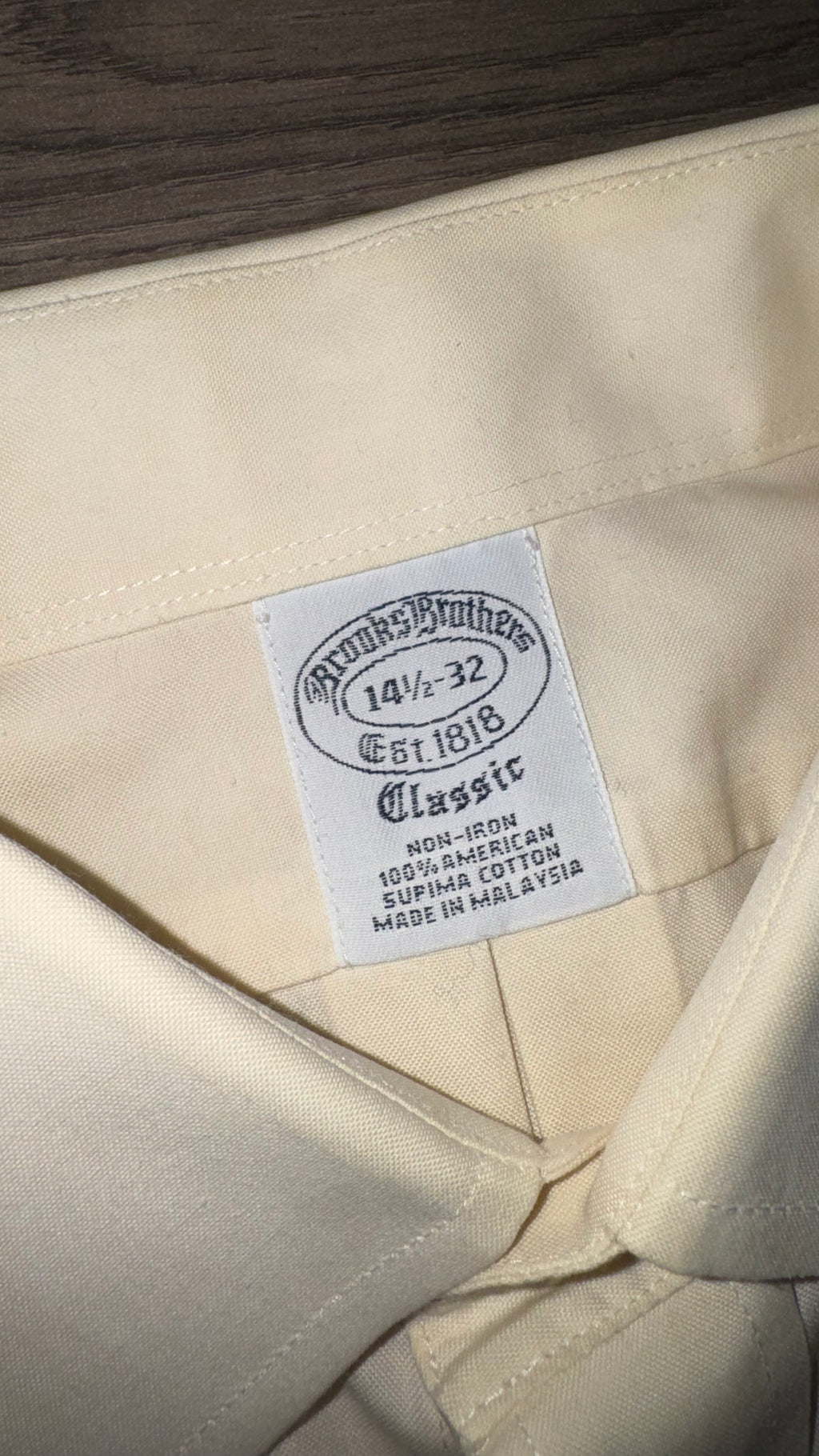 CAMISA BROOKS BROTHERS