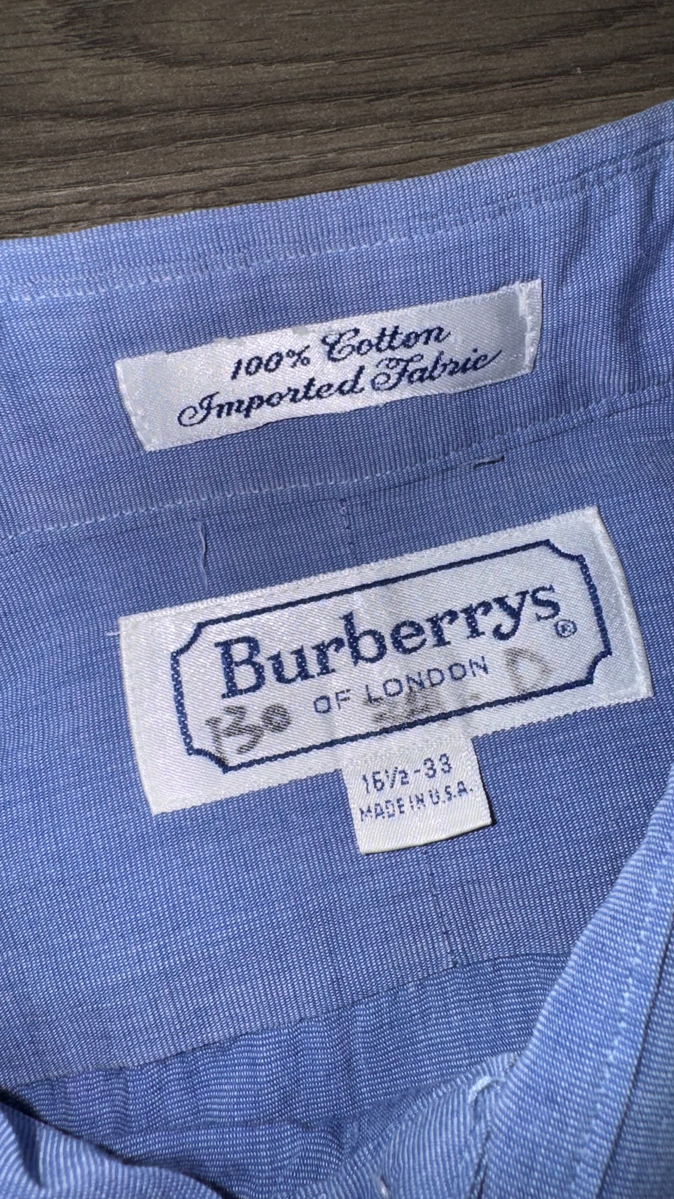 CAMISA BURBERRY
