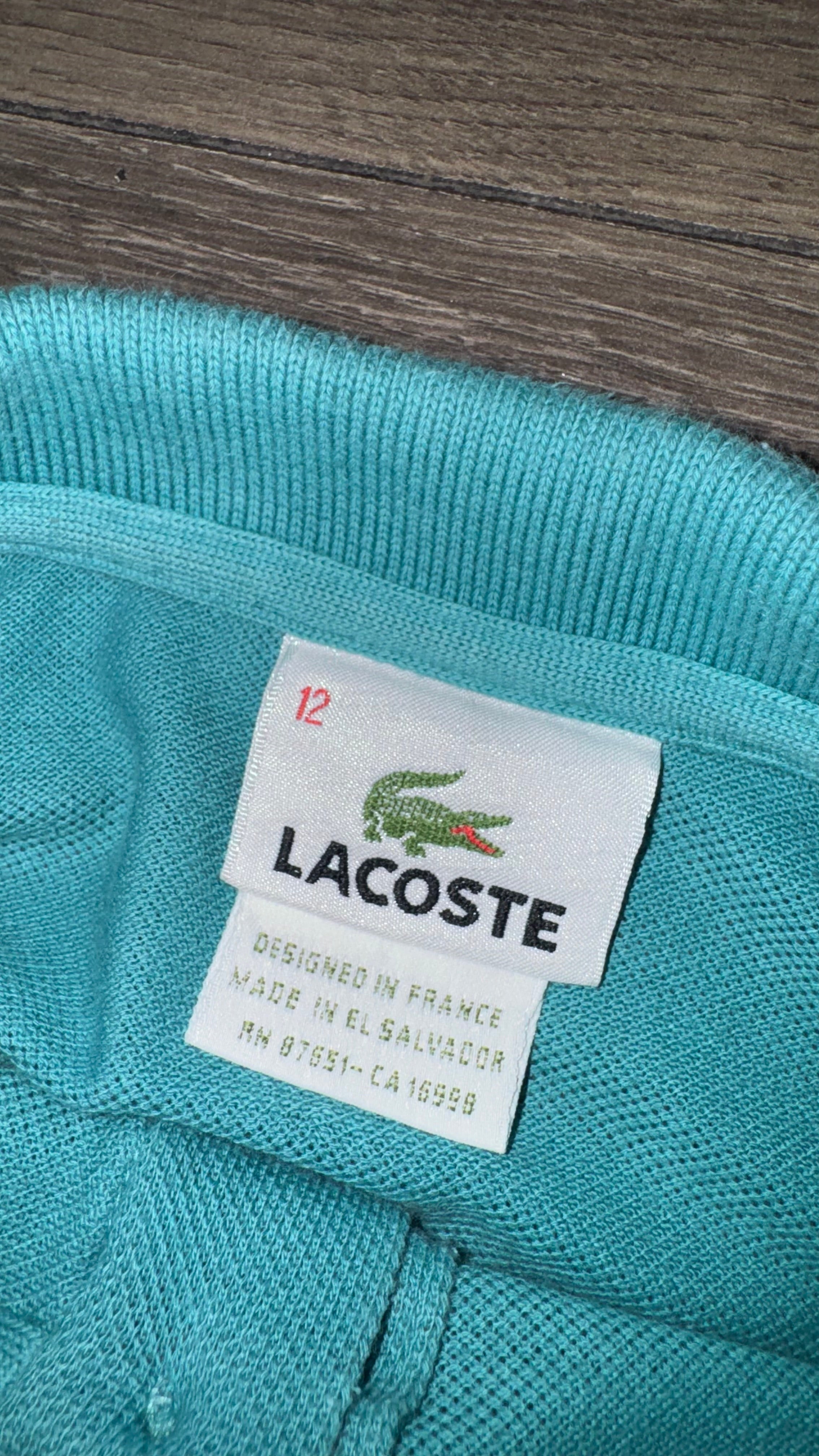 PLAYERA LACOSTE