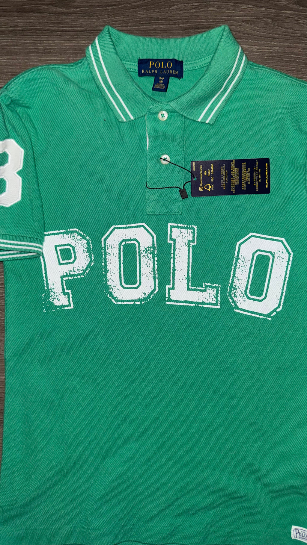 PLAYERA NIÑO RALPH LAUREN