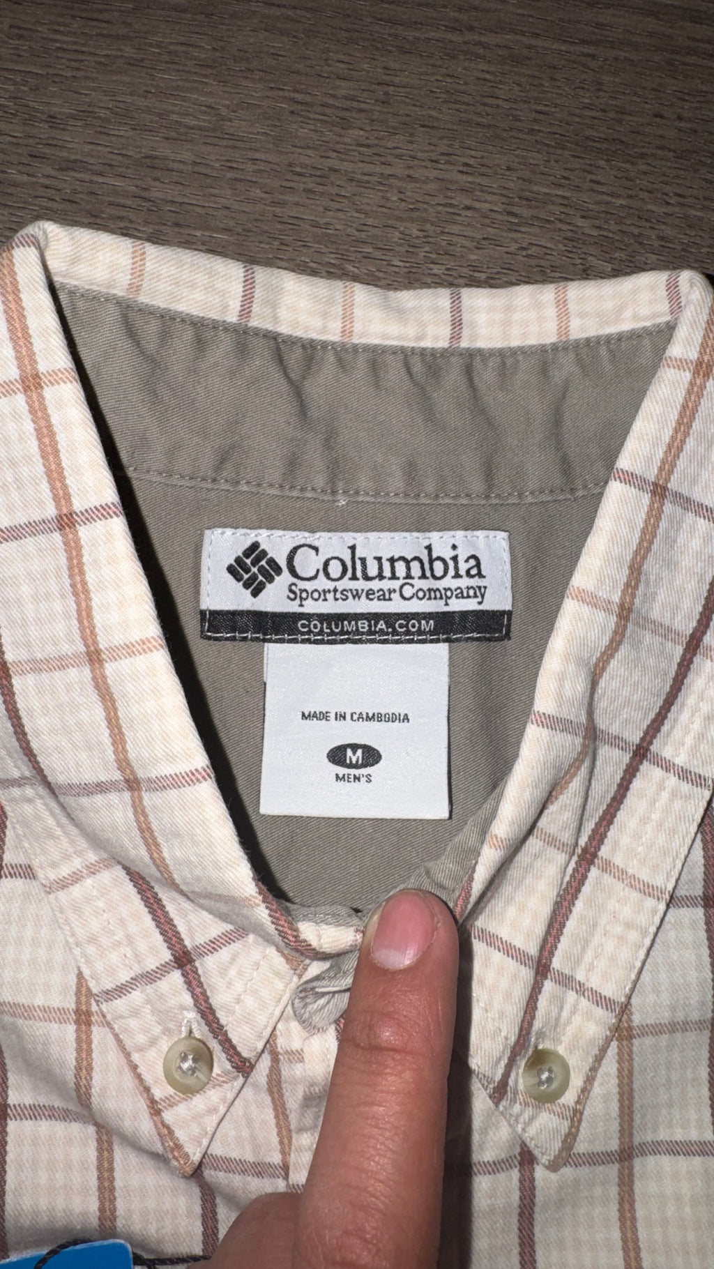 CAMISA COLUMBIA