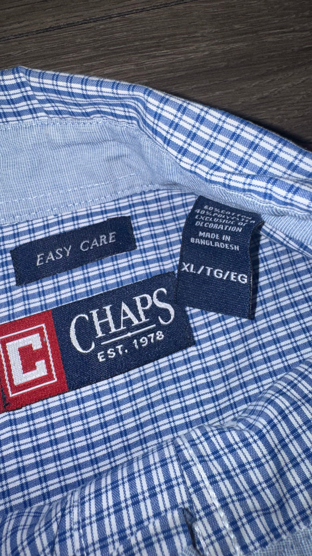 CAMISA CHAPS