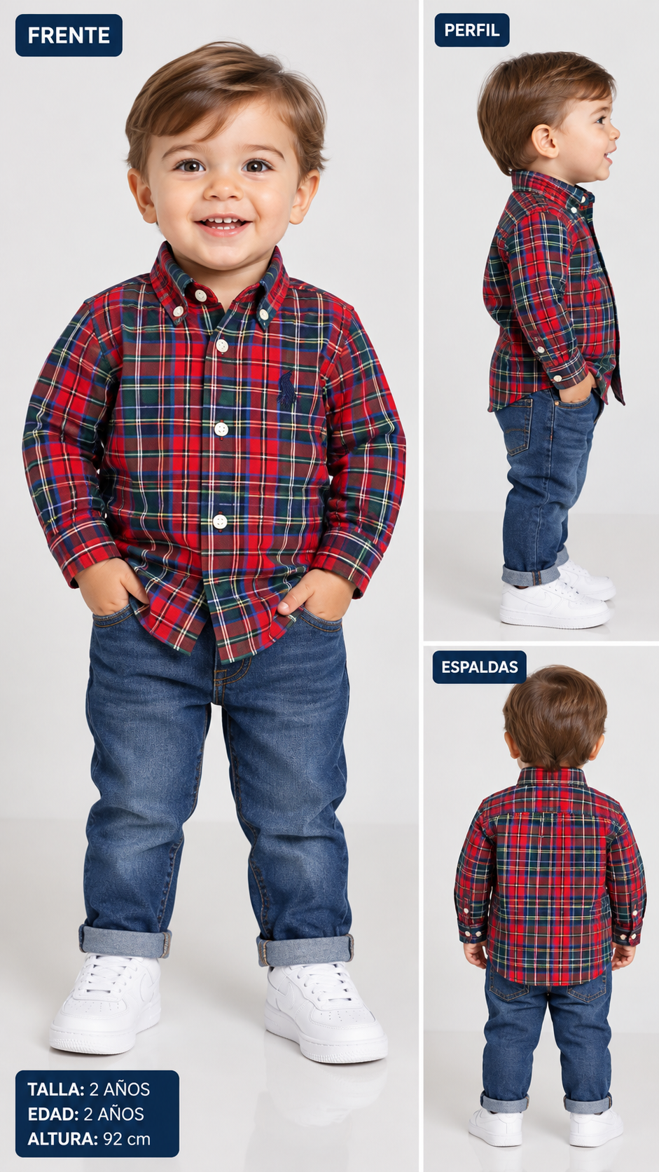 CAMISA NIÑO RALPH LAUREN