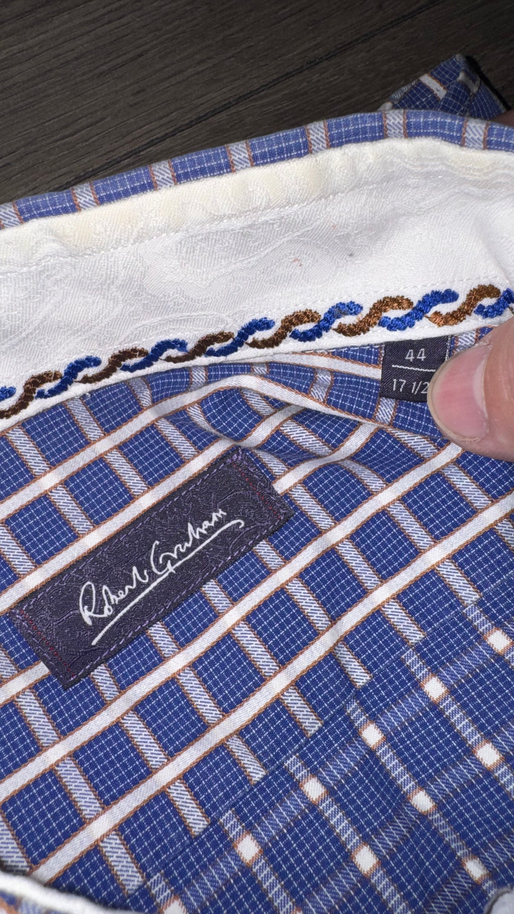 CAMISA ROBERT GRAHAM