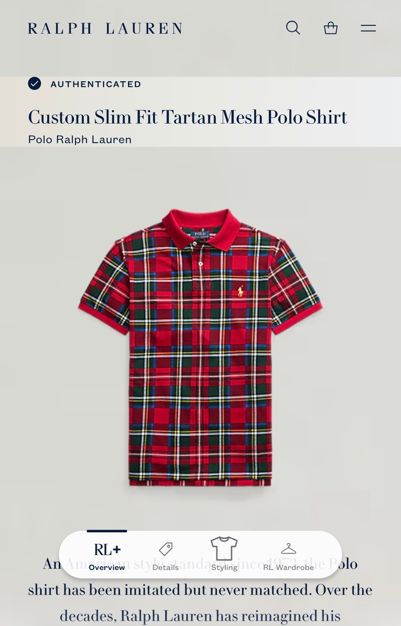 PLAYERA RALPH LAUREN