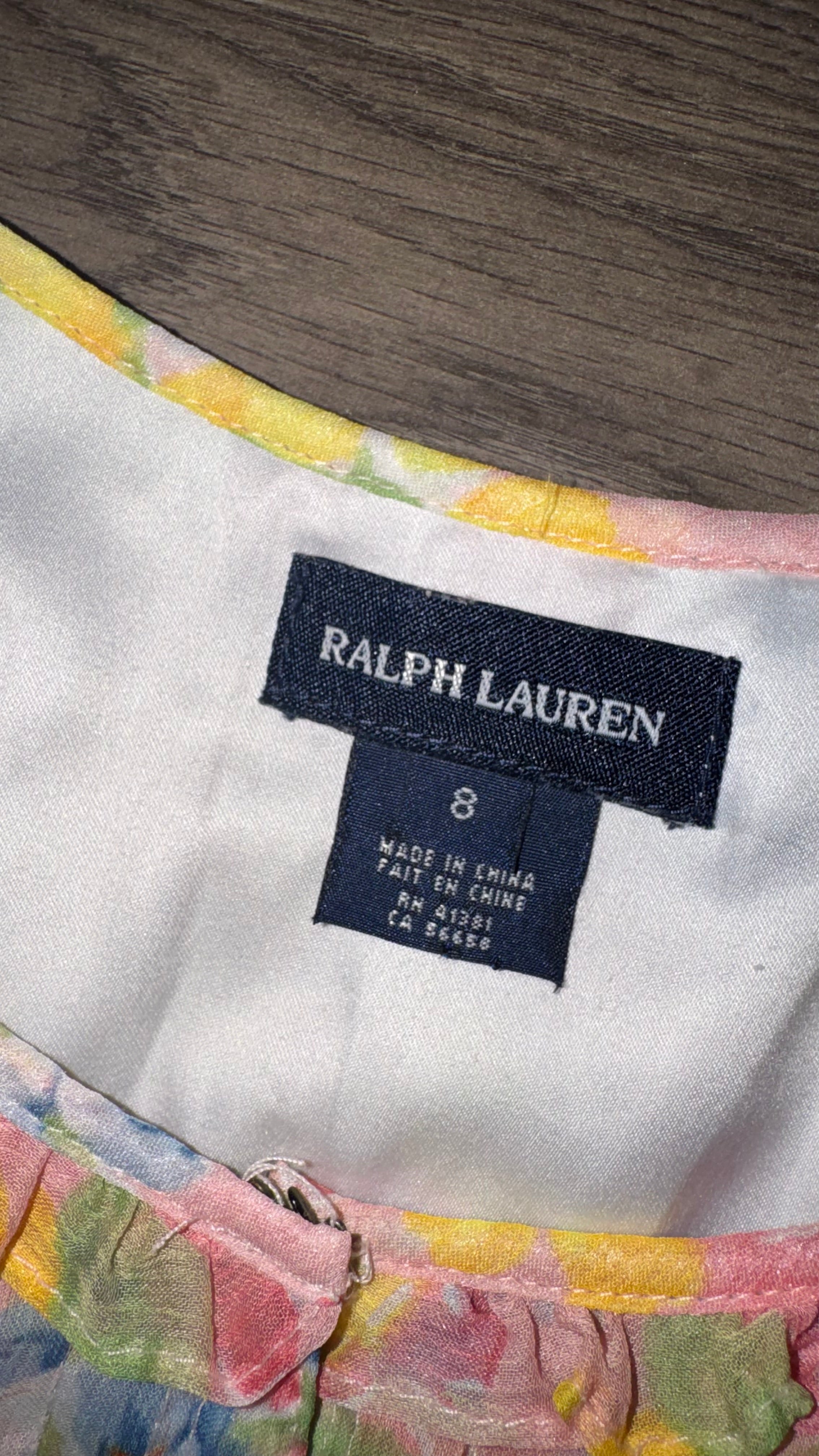 VESTIDO RALPH LAUREN