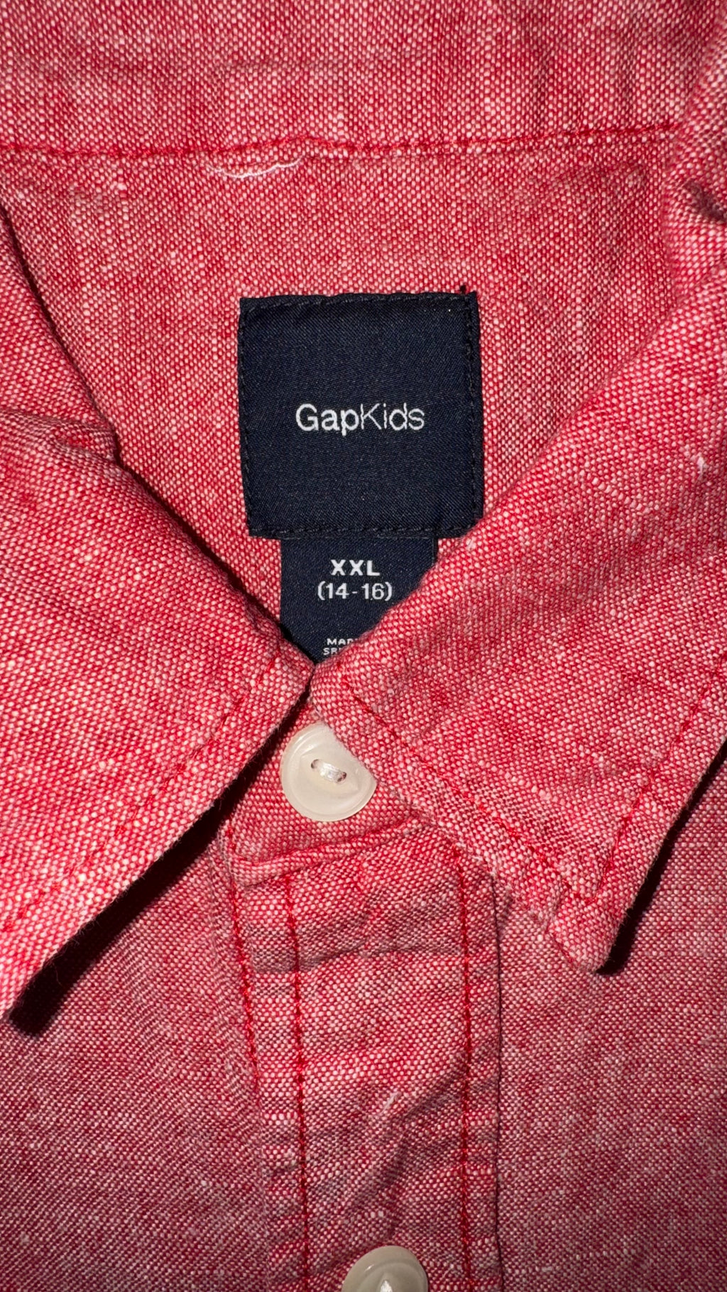 CAMISA NIÑO GAP