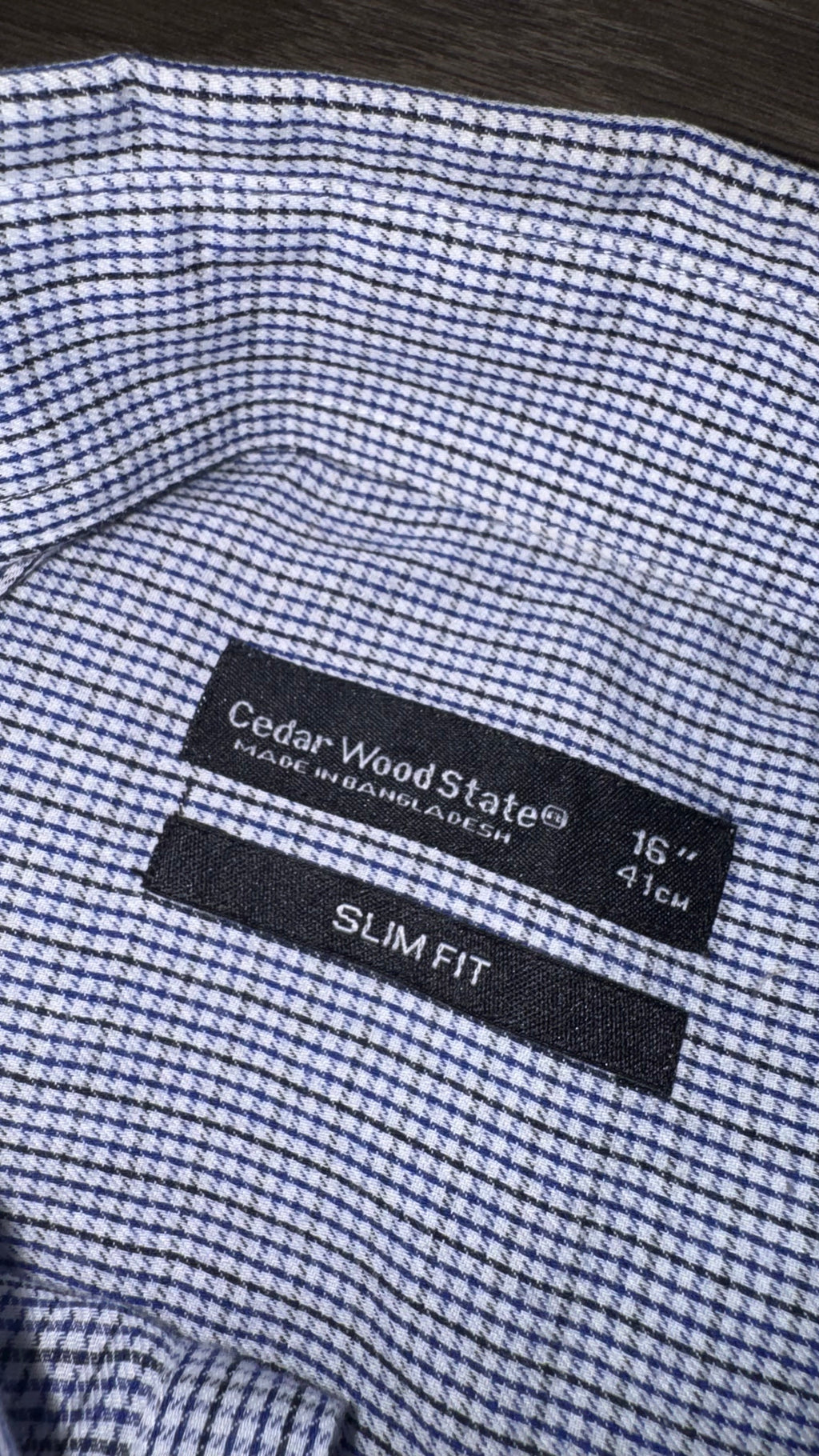 CAMISA CEDAR WOOD STATE