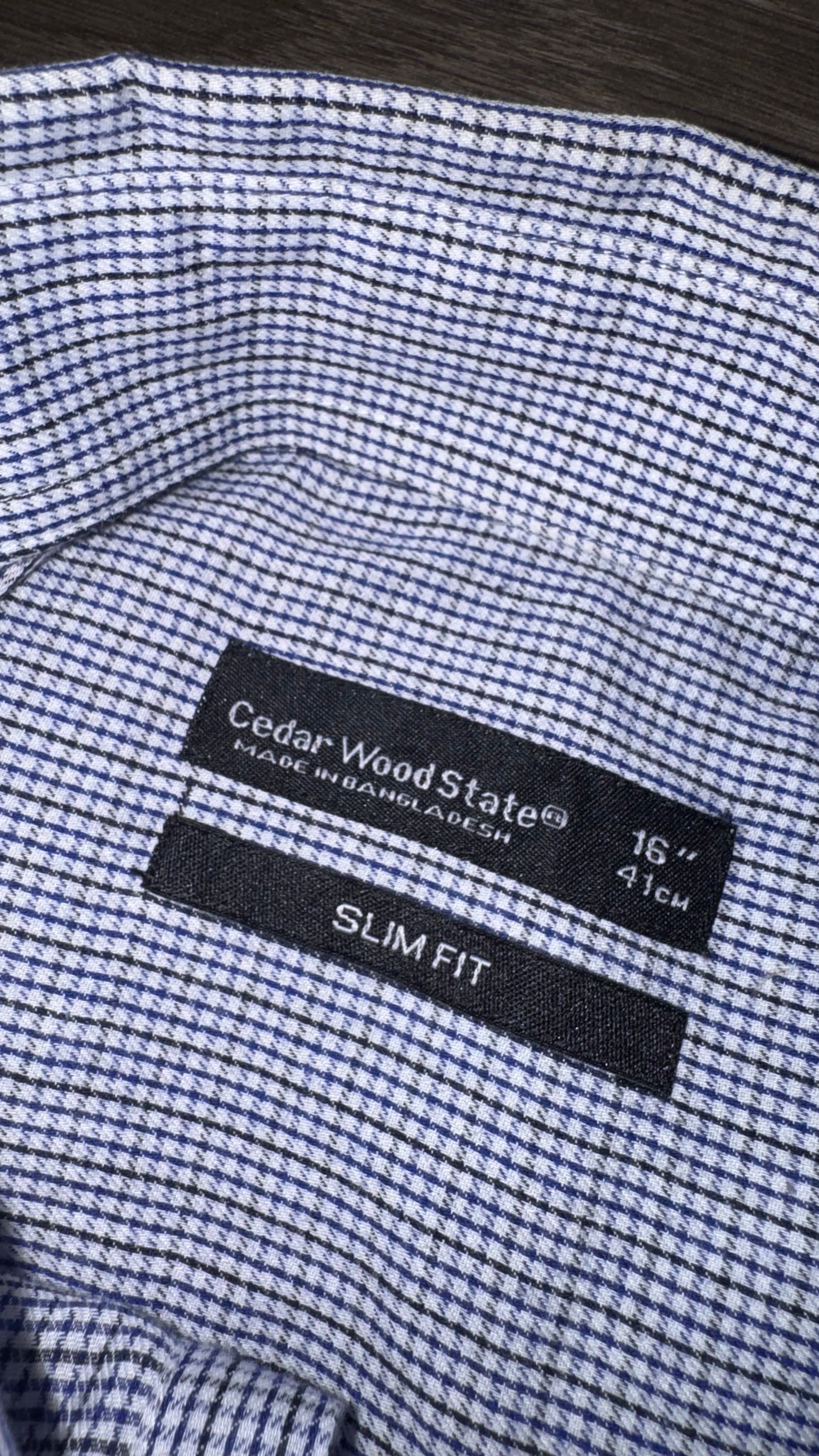 CAMISA CEDAR WOOD STATE
