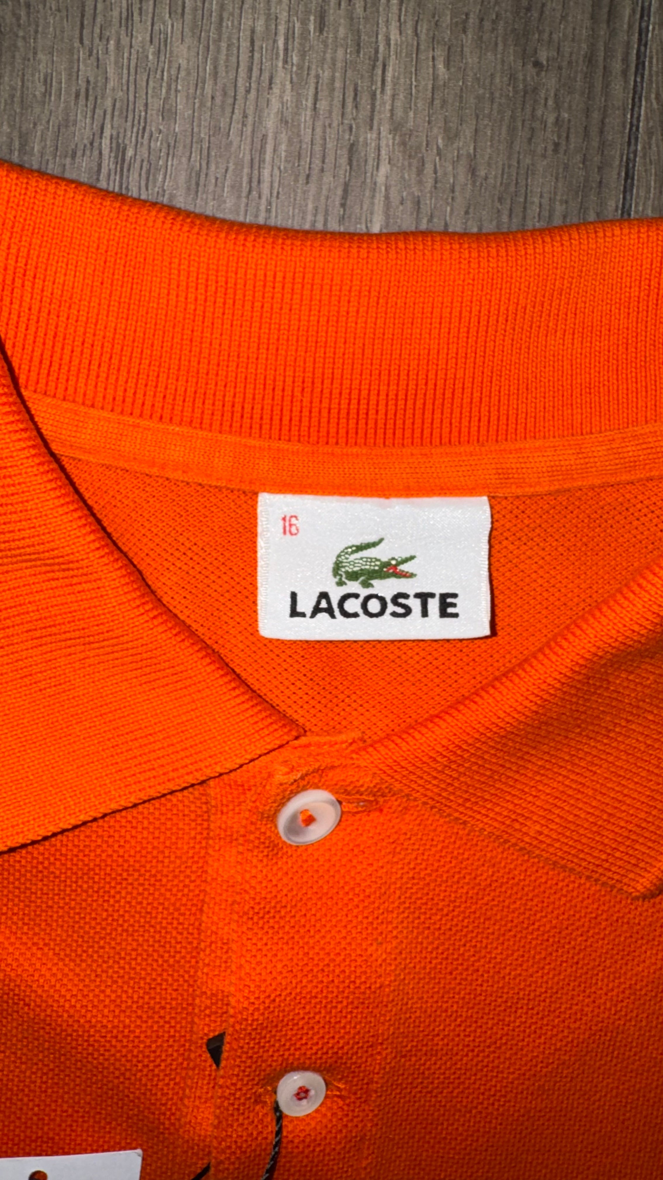 PLAYERA NIÑO LACOSTE