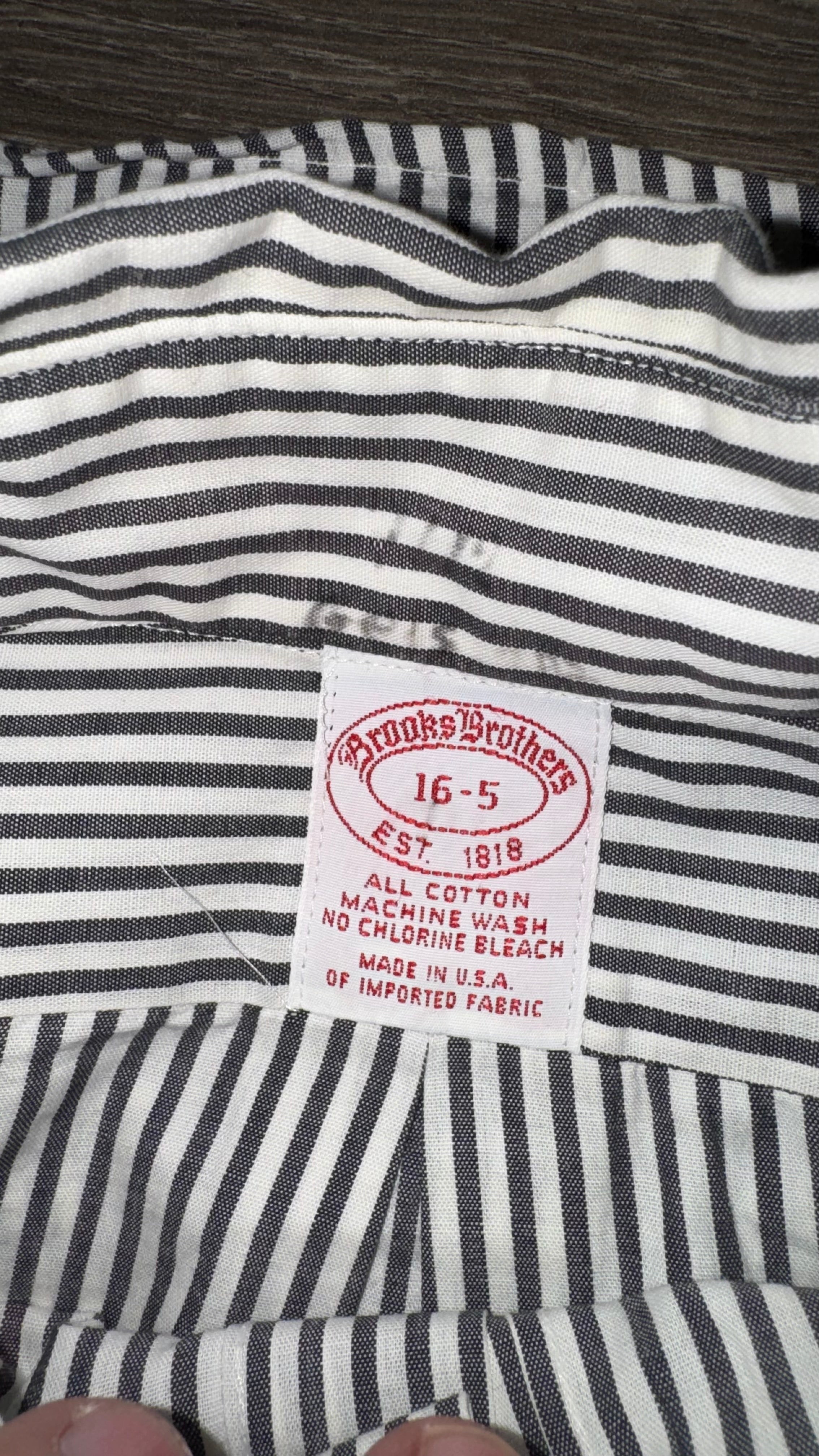 CAMISA BROOKS BROTHERS