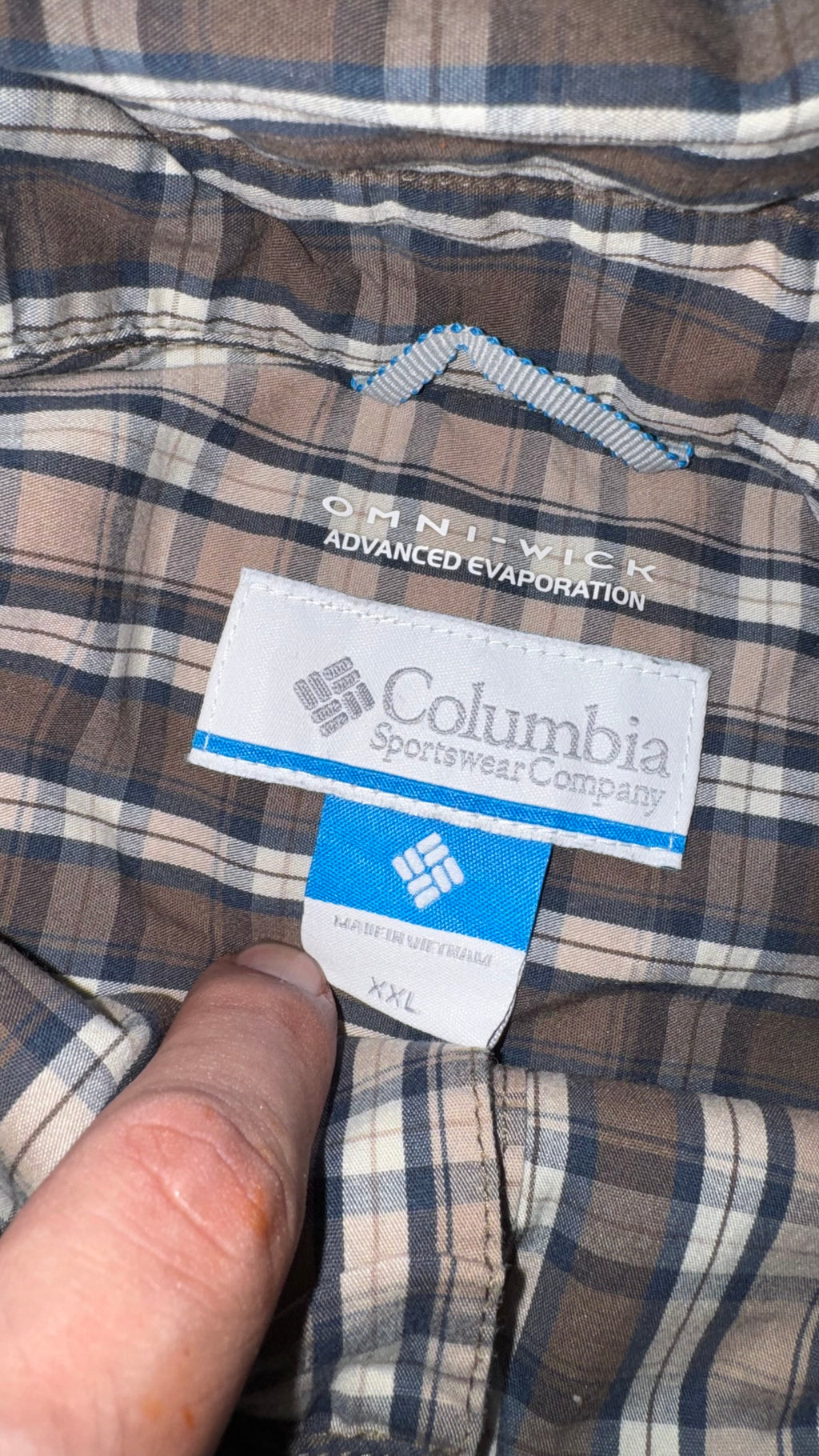CAMISA COLUMBIA