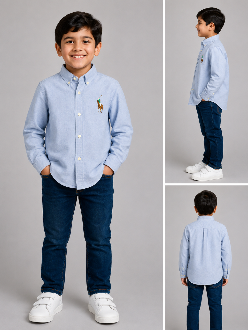 CAMISA NIÑO RALPH LAUREN
