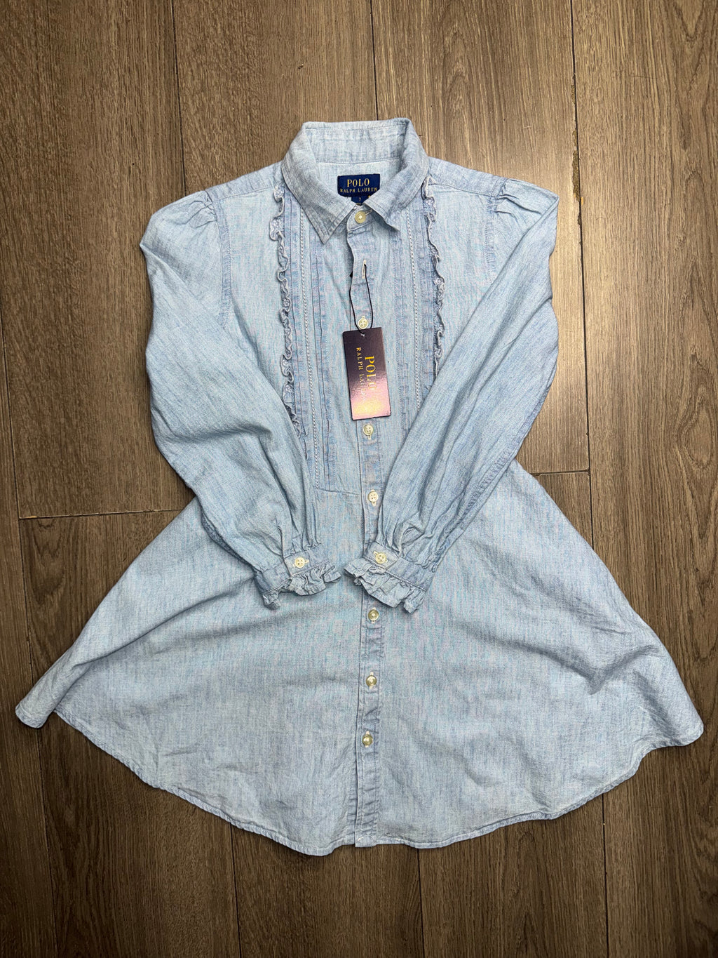 VESTIDO NIÑA RALPH LAUREN