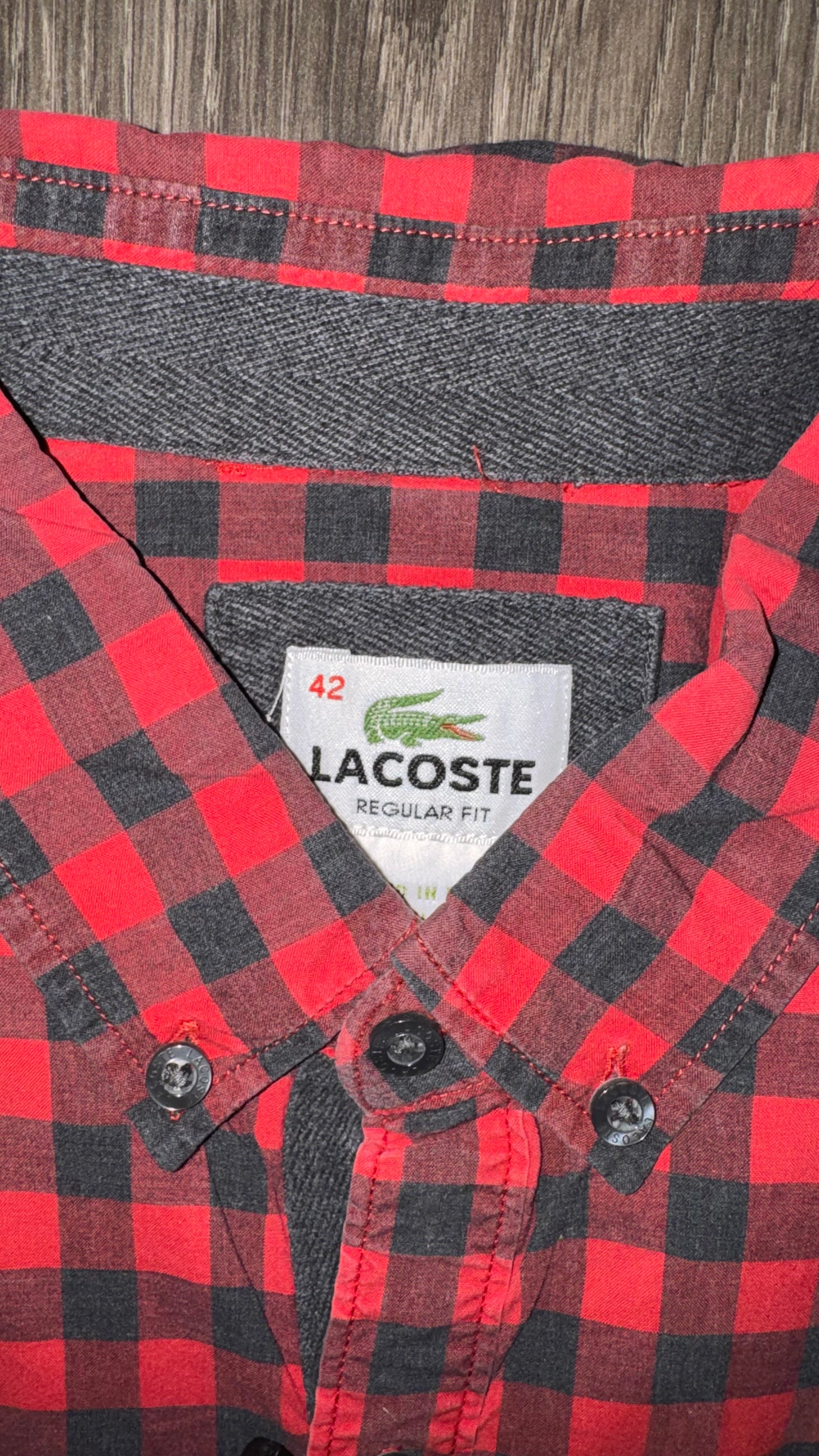 CAMISA LACOSTE