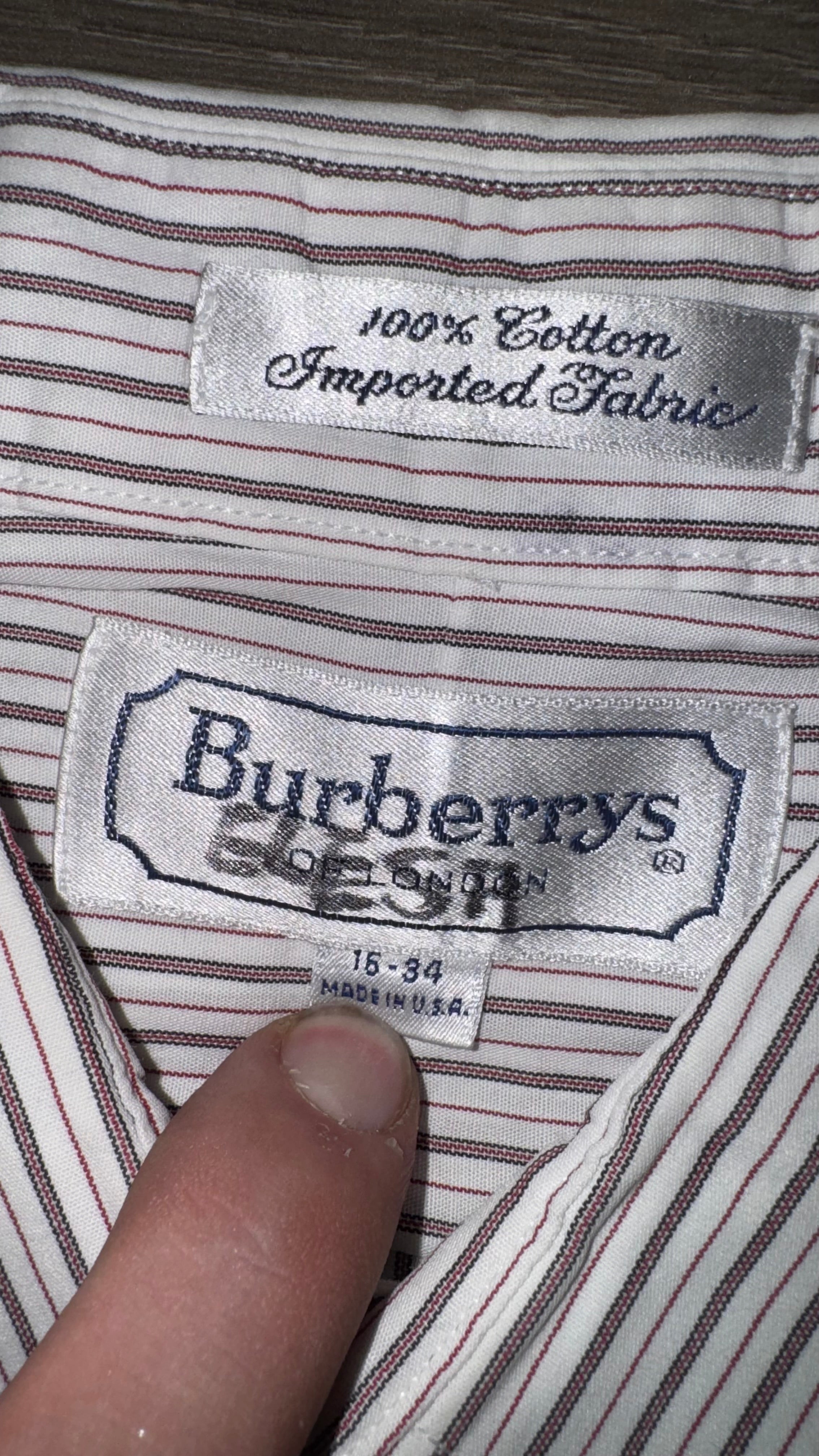 CAMISA BURBERRY