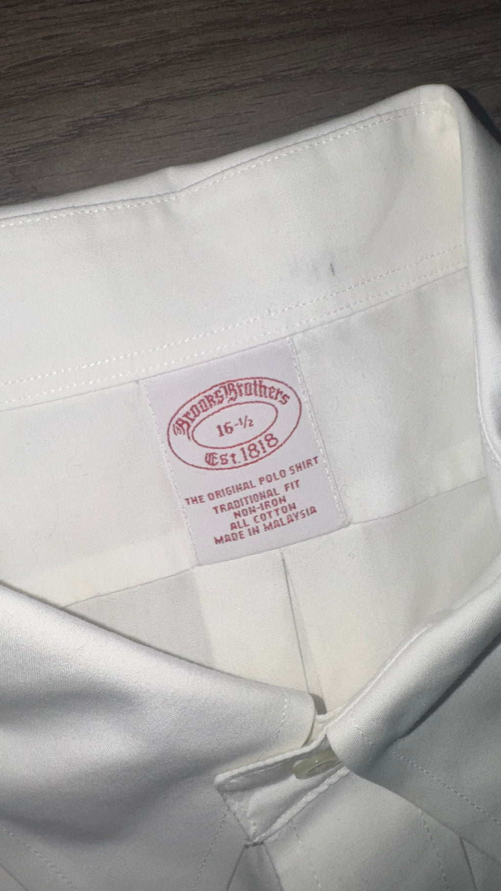 CAMISA BROOKS BROTHERS
