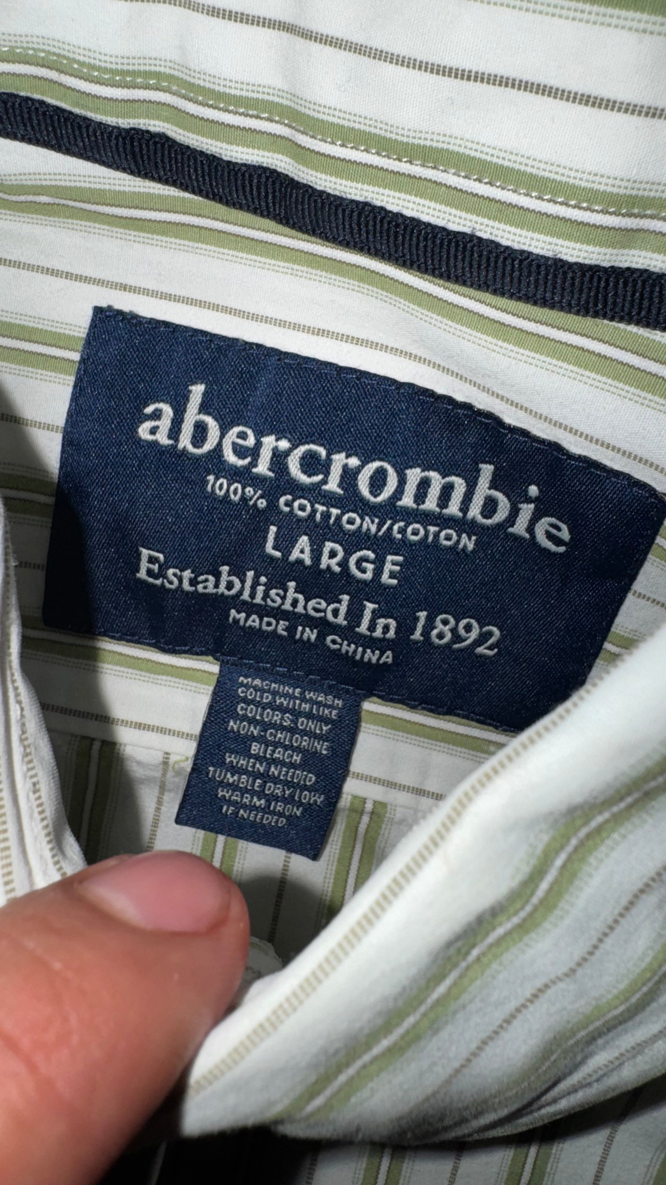 CAMISA NIÑO ABERCROMBIE
