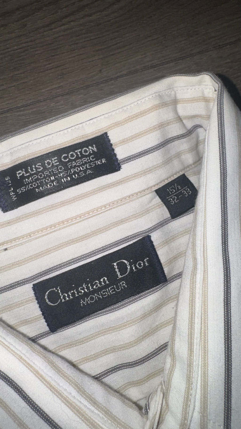 CAMISA CHRISTIAN DIOR
