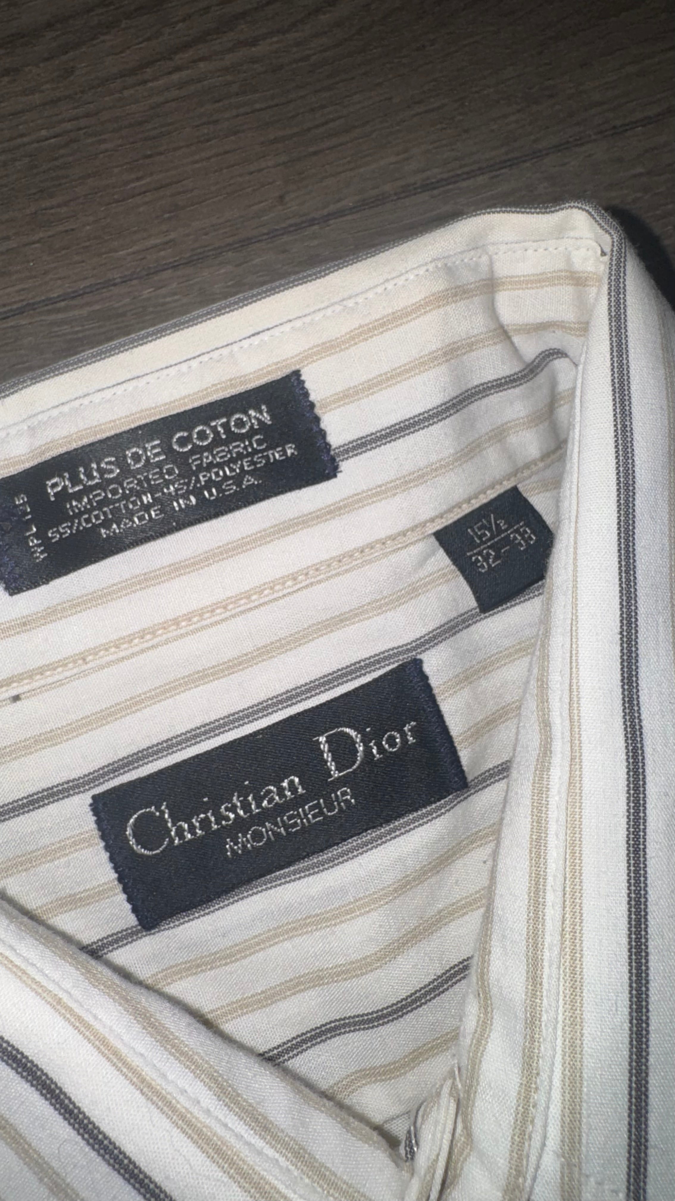 CAMISA CHRISTIAN DIOR