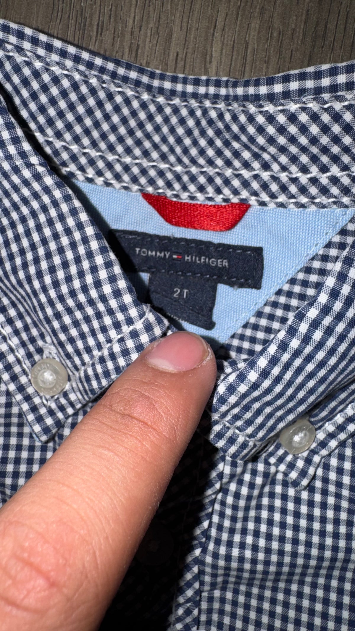 CAMISA NIÑO TOMMY HILFIGER