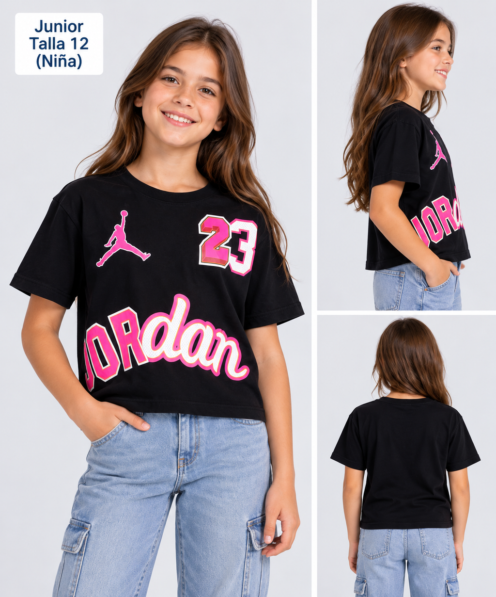 PLAYERA NIÑA AIR JORDAN