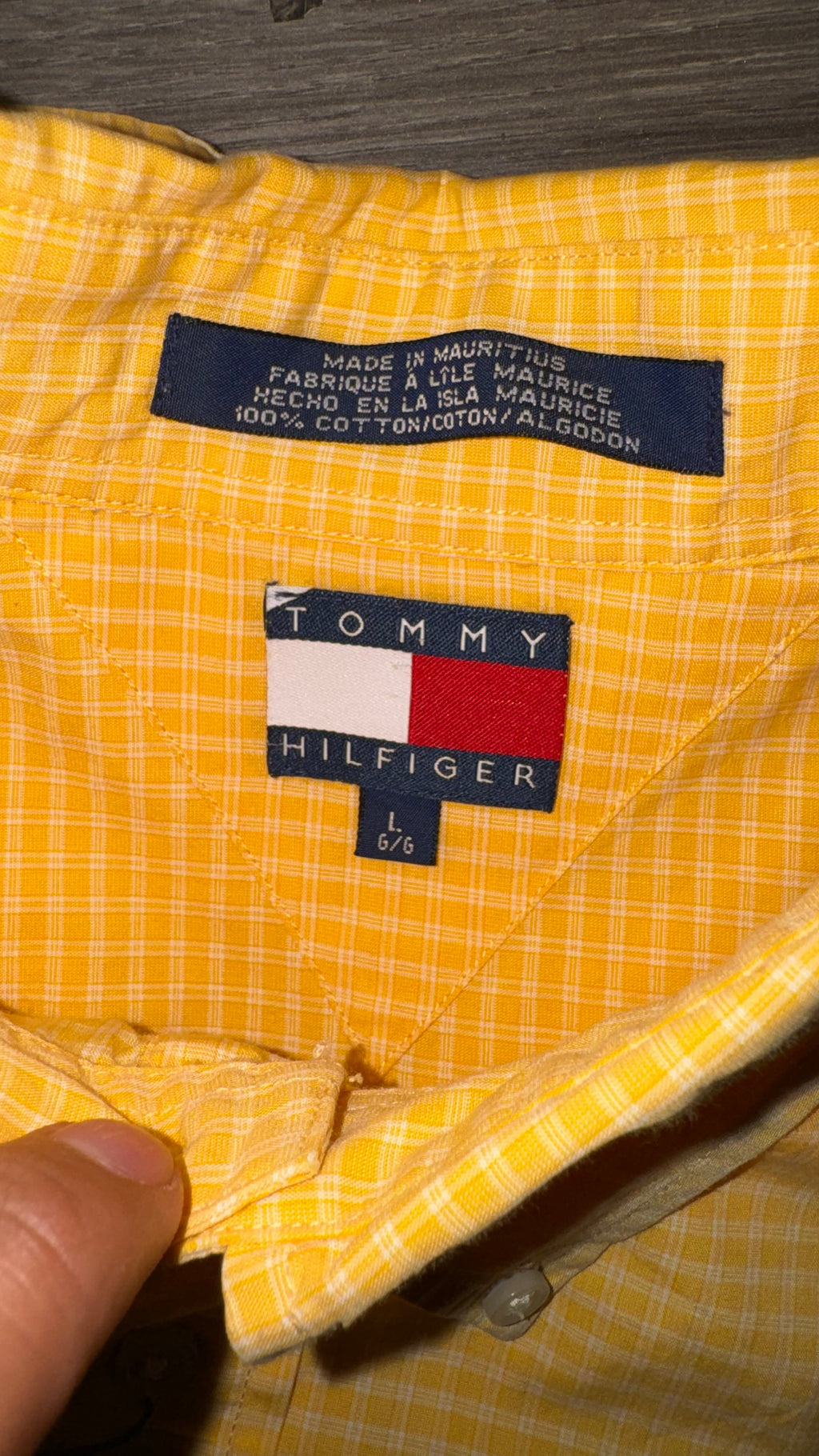 CAMISA TOMMY HILFIGER