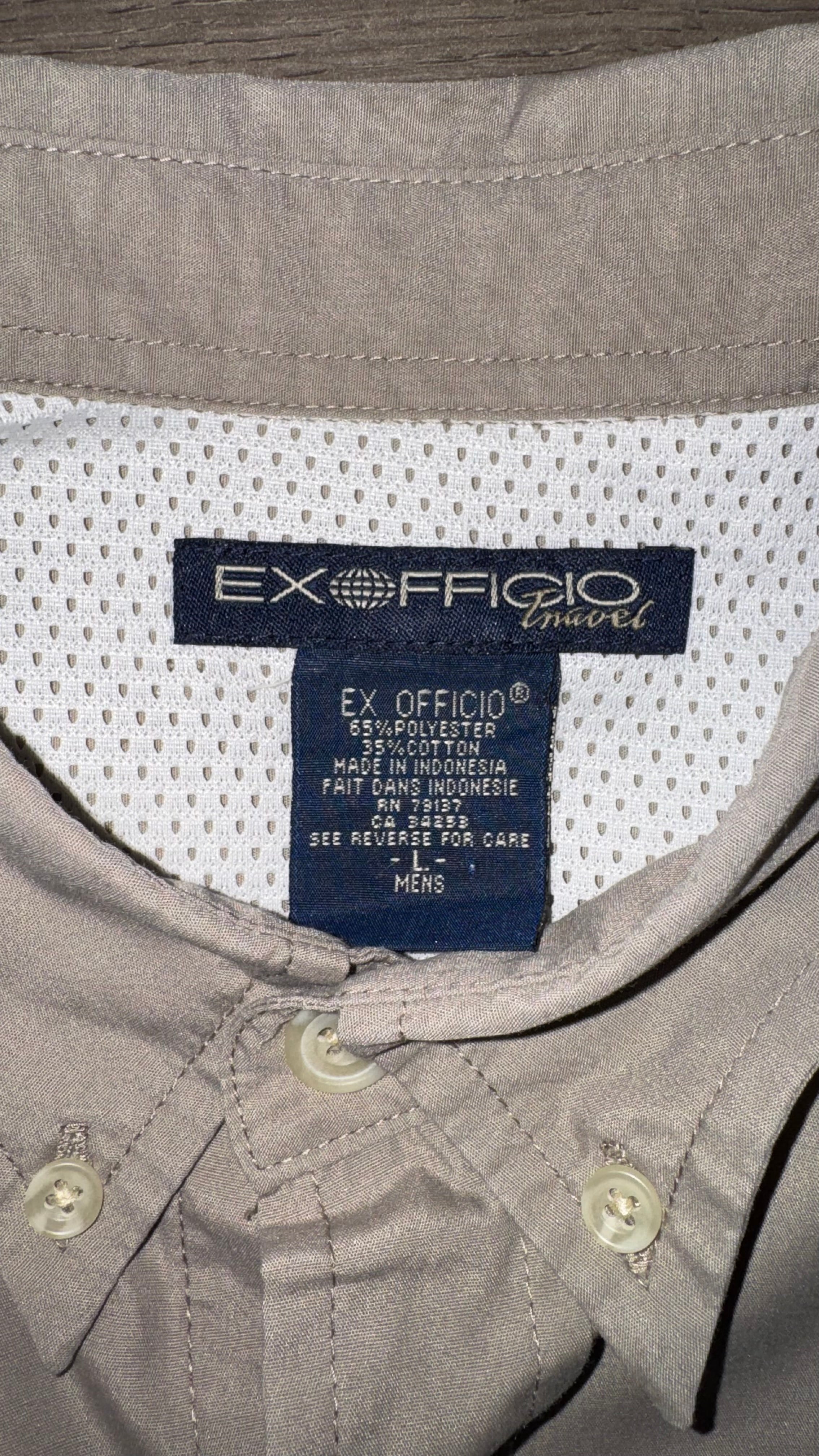 CAMISA EXOFFICIO