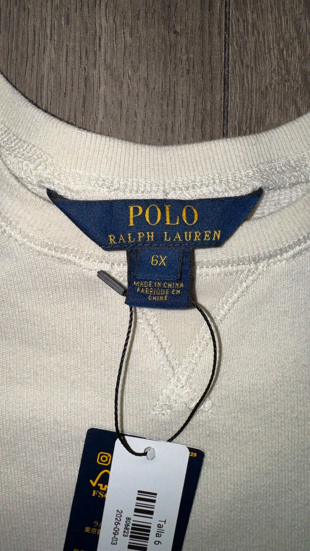 VESTIDO NIÑA RALPH LAUREN