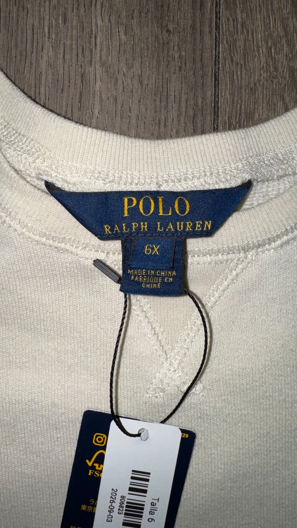 VESTIDO NIÑA RALPH LAUREN