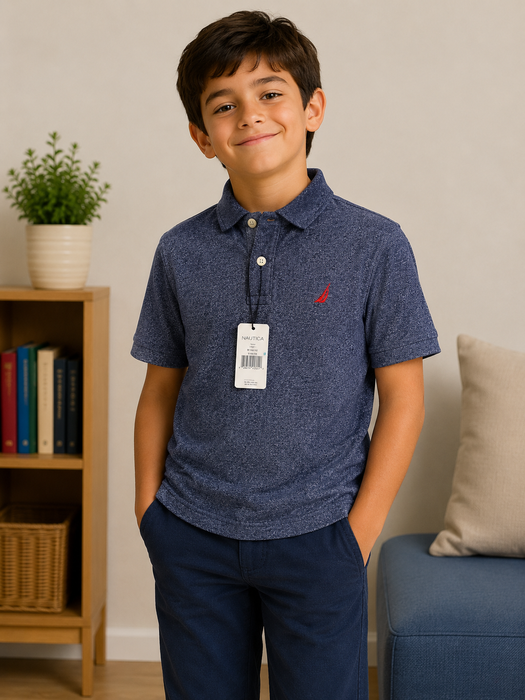 PLAYERA NIÑO NÁUTICA