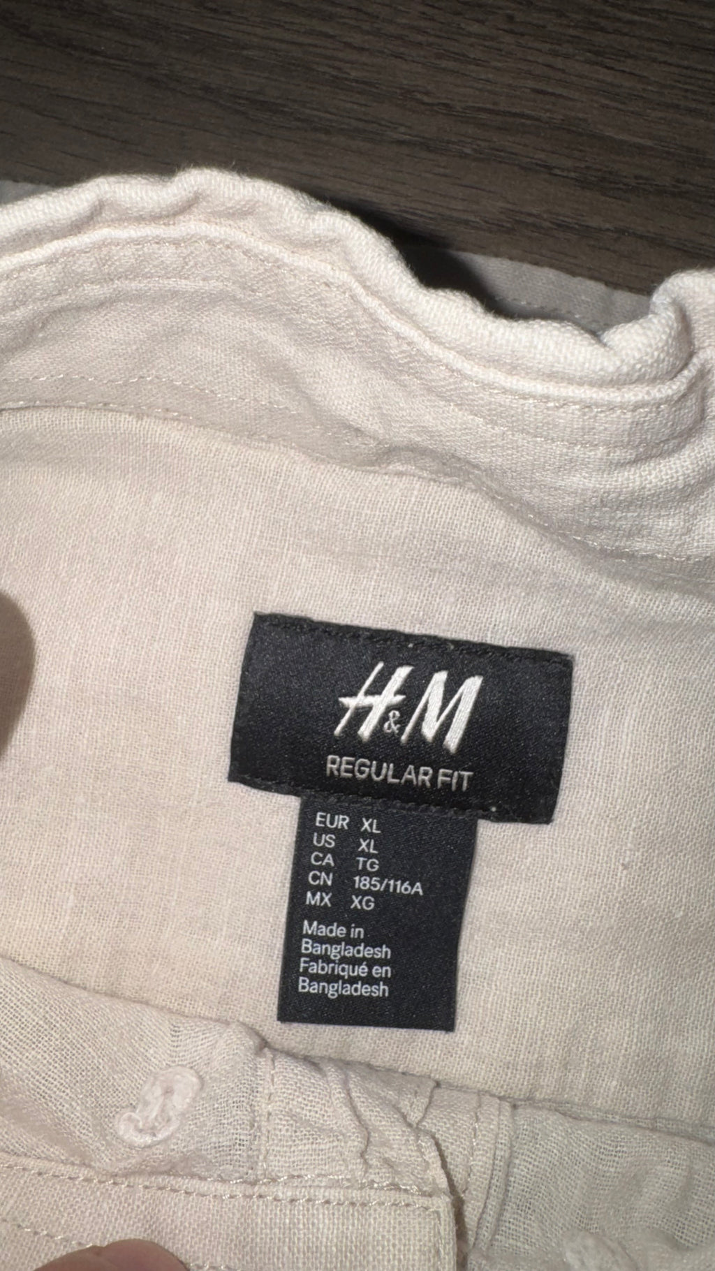 CAMISA H&M