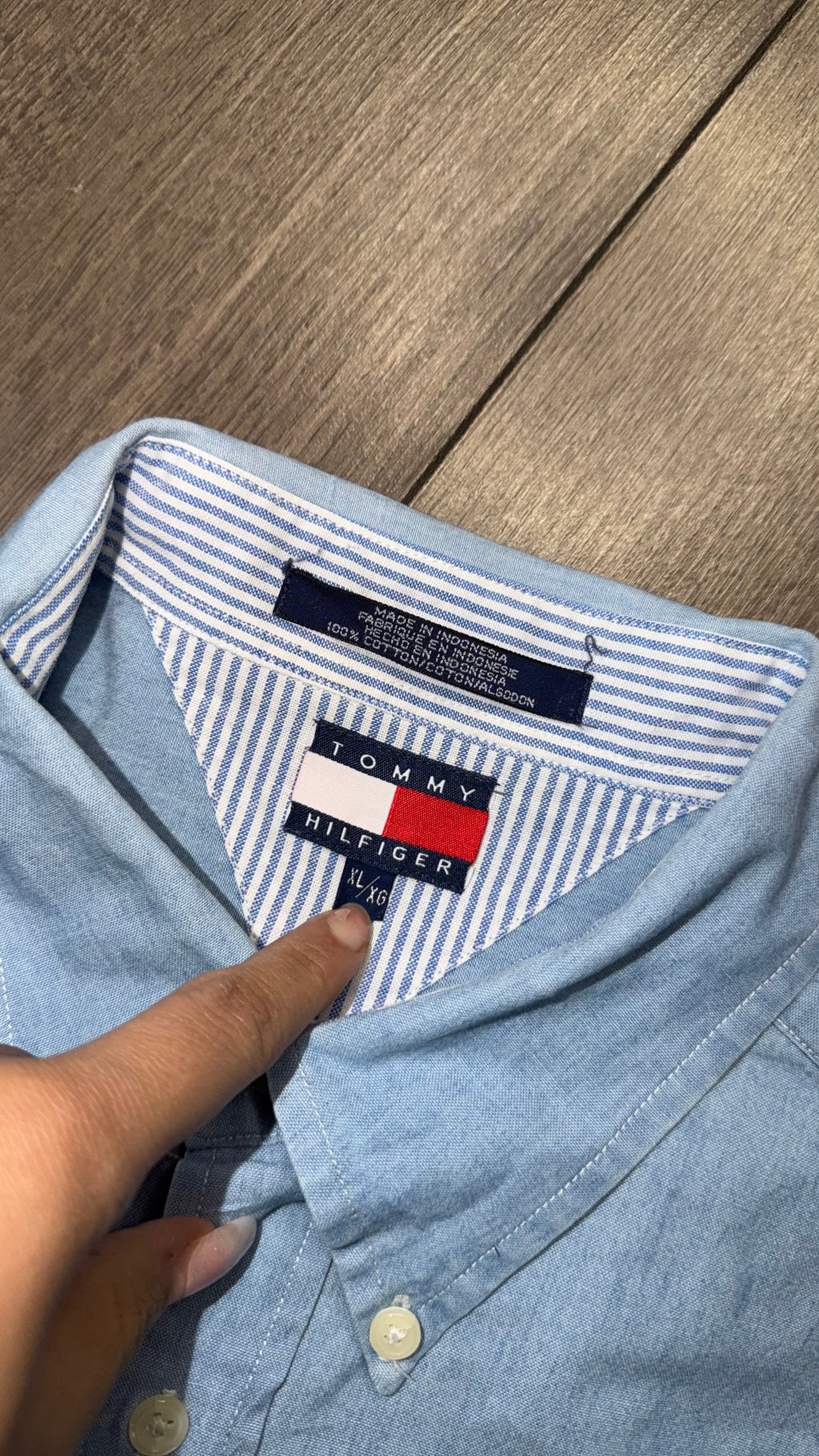 CAMISA TOMMY HILFIGER