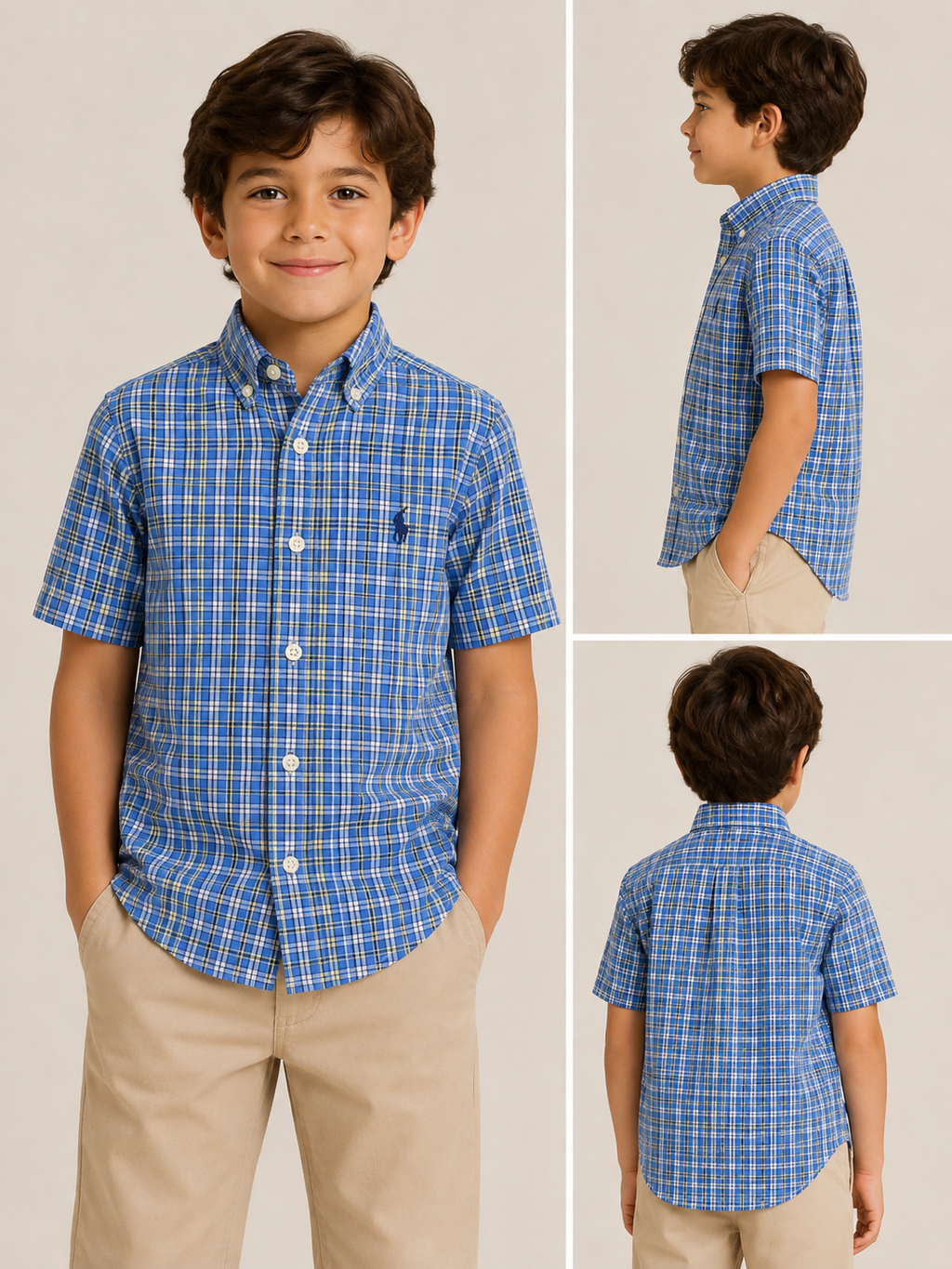 CAMISA NIÑO RALPH LAUREN