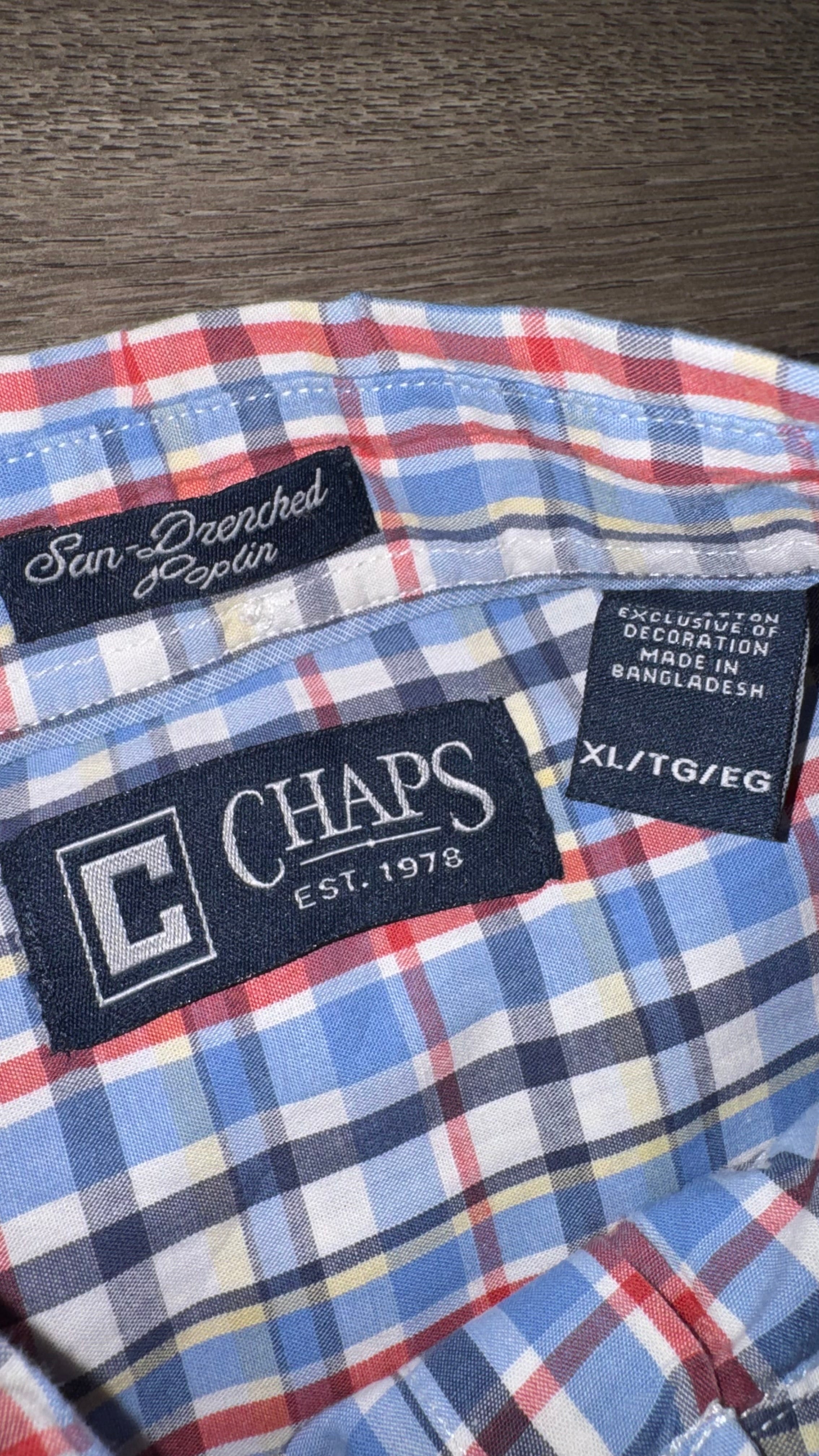 CAMISA CHAPS