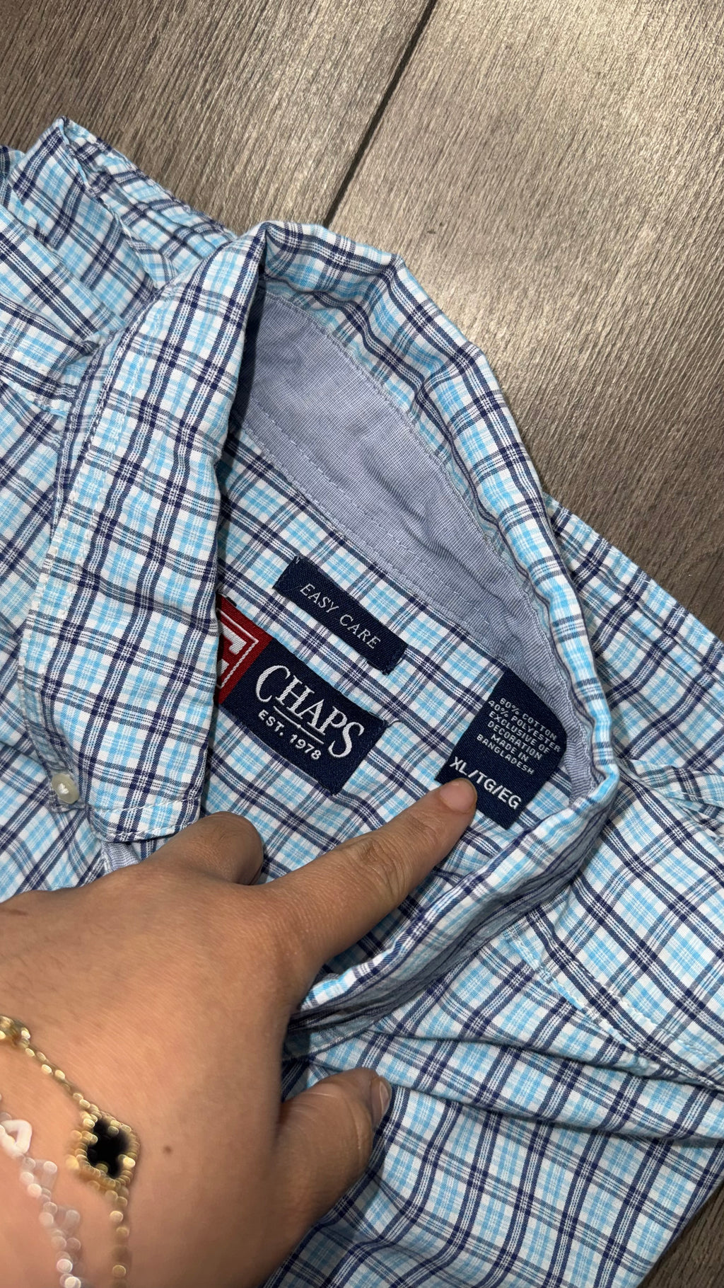 CAMISA CHAPS