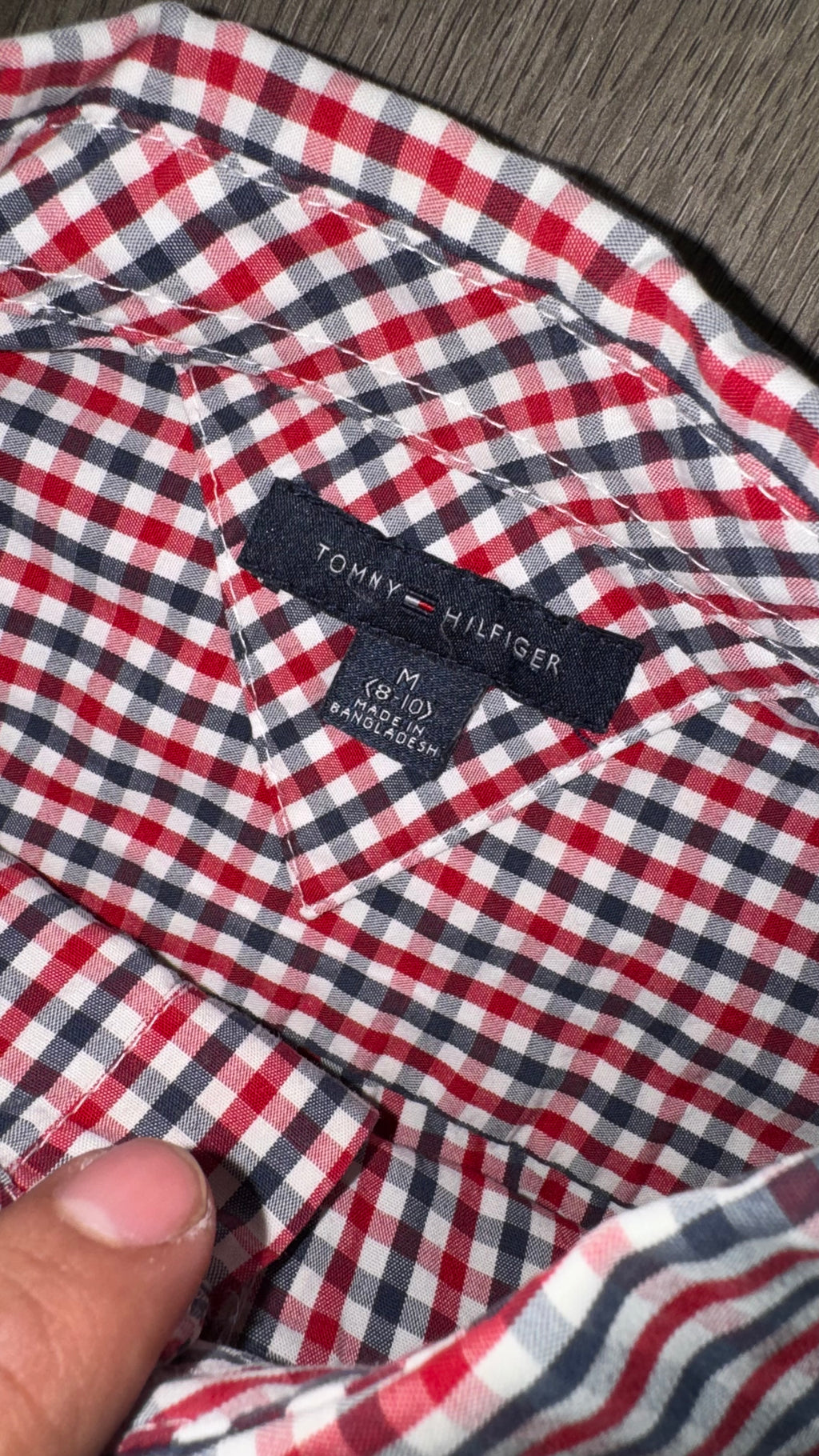 CAMISA NIÑO TOMMY HILFIGER