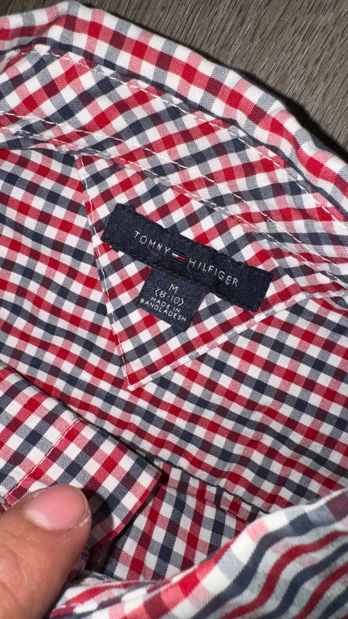 CAMISA NIÑO TOMMY HILFIGER