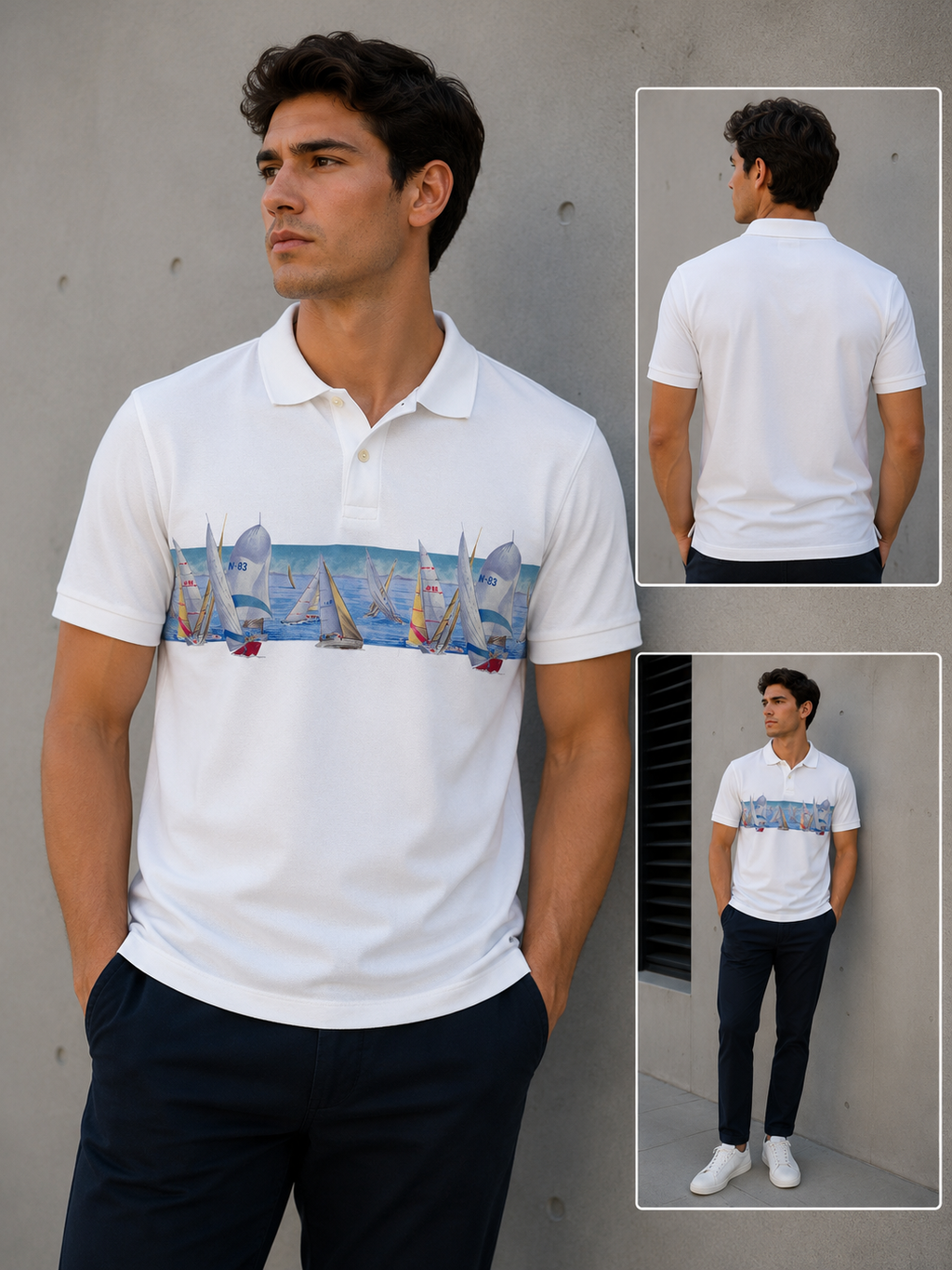PLAYERA NÁUTICA