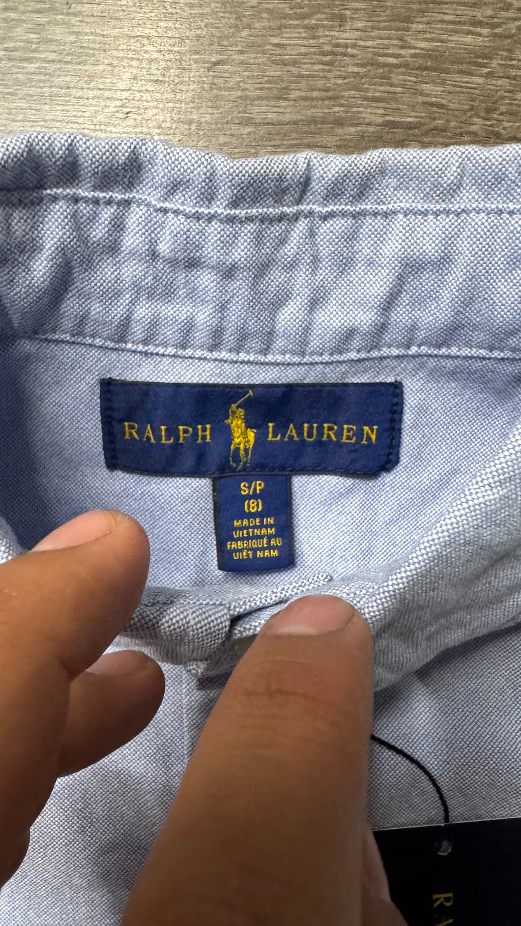 CAMISA NIÑO RALPH LAUREN